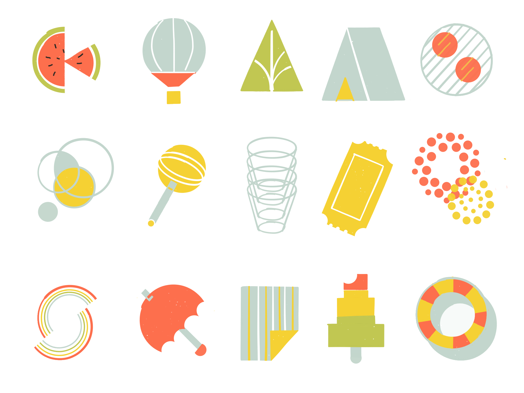 Summery Icons