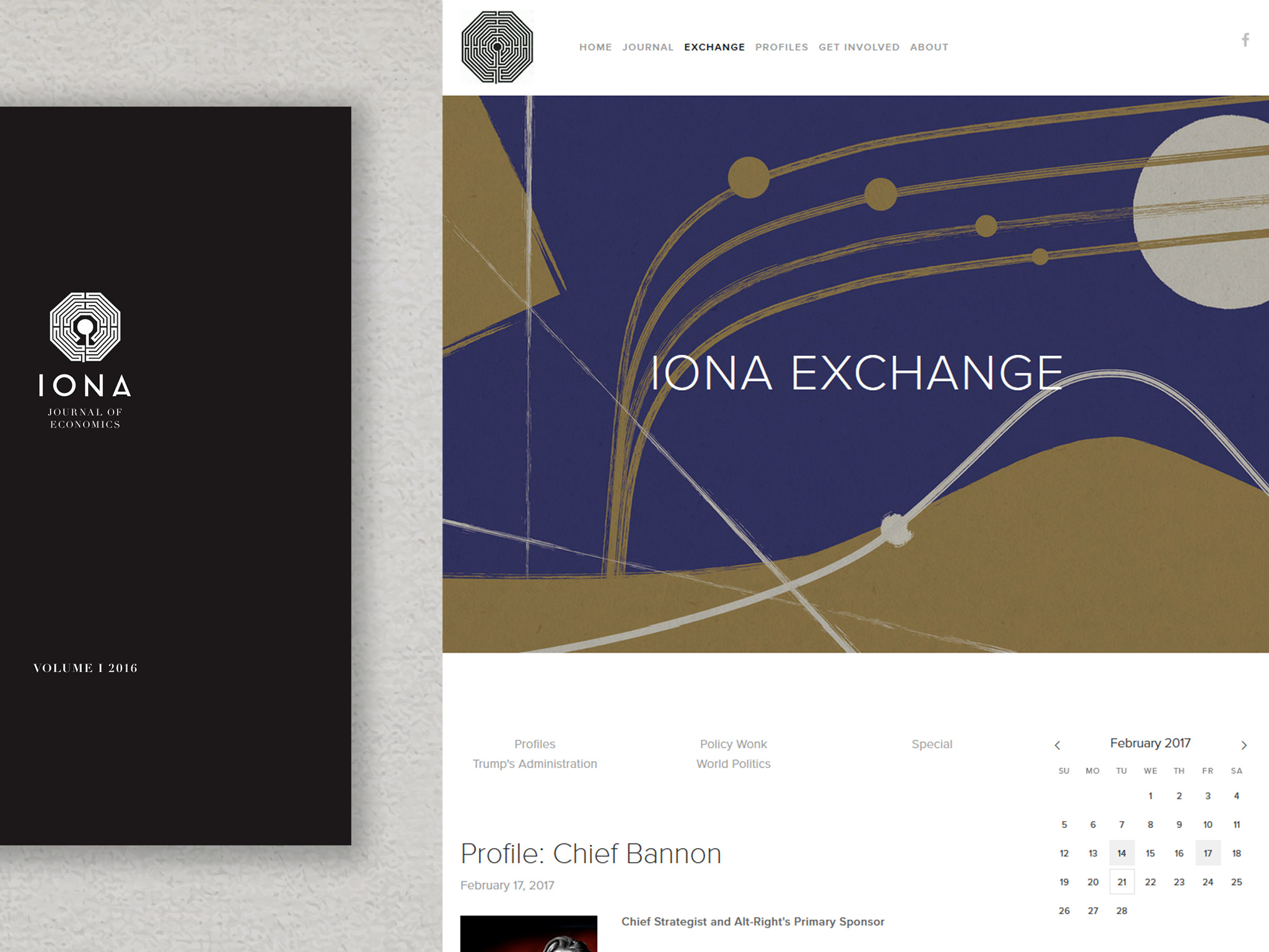 IONA Exchange Website 2