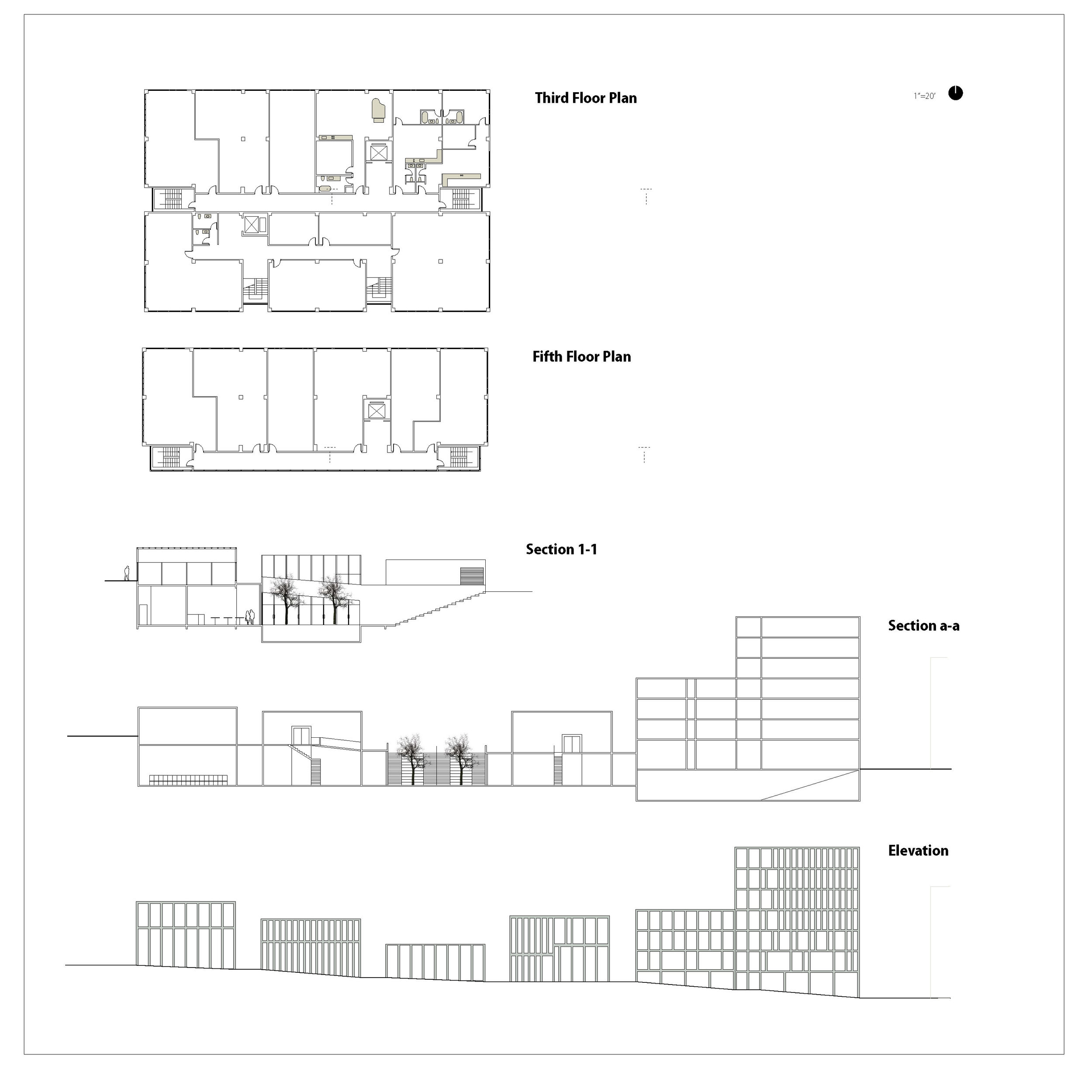 Density_Typical Floor Plan and Sections