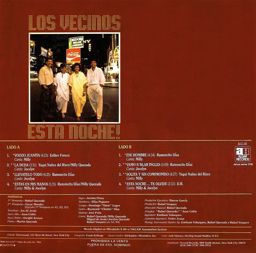 Fuente: Algar Records/Several Records