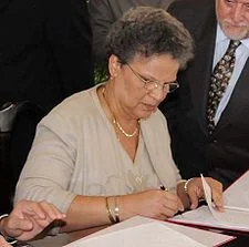 Michelle Duvivier Pierre Louis. Fuente: Wikipedia.
