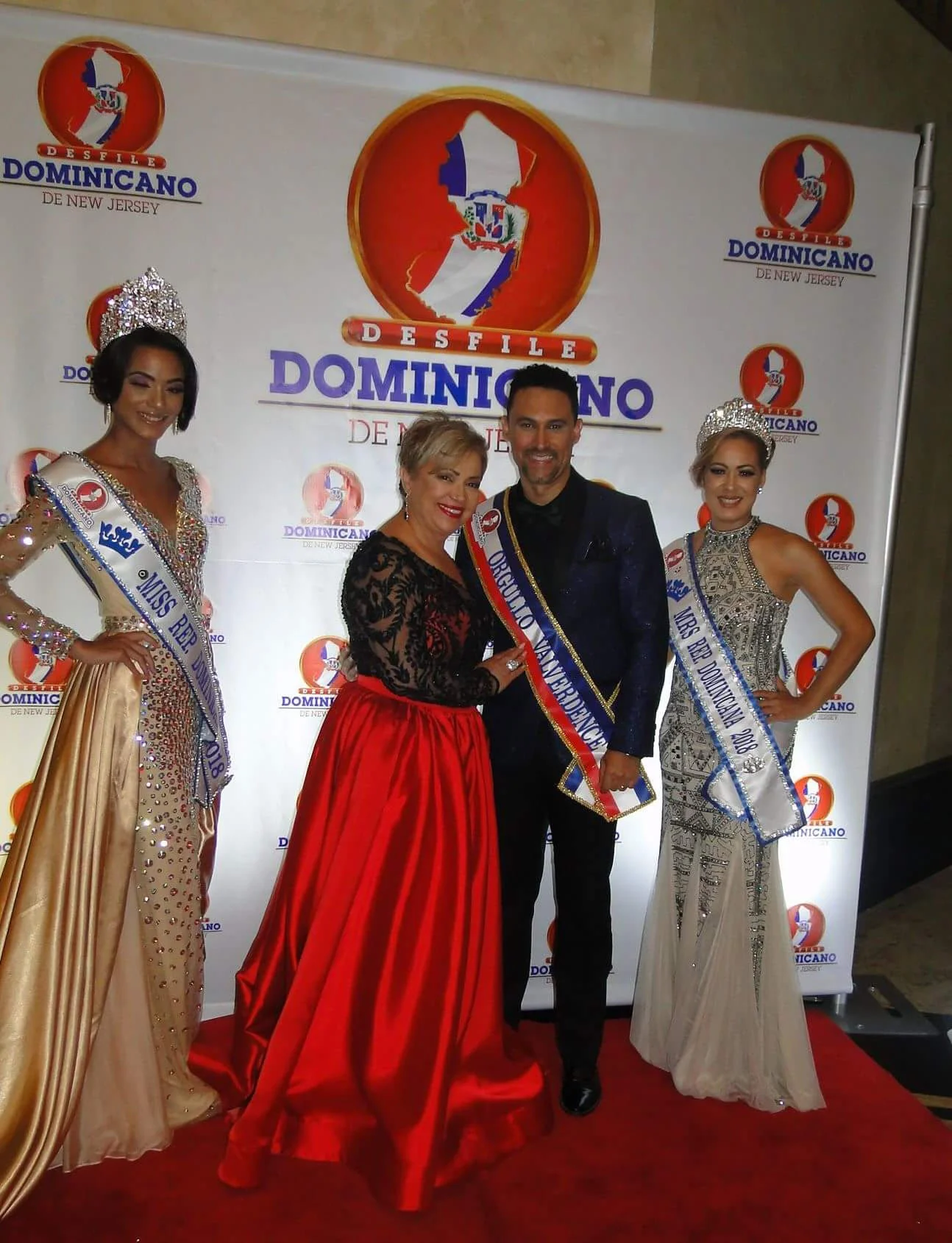 Robert Liriano con Elsa Mantilla.