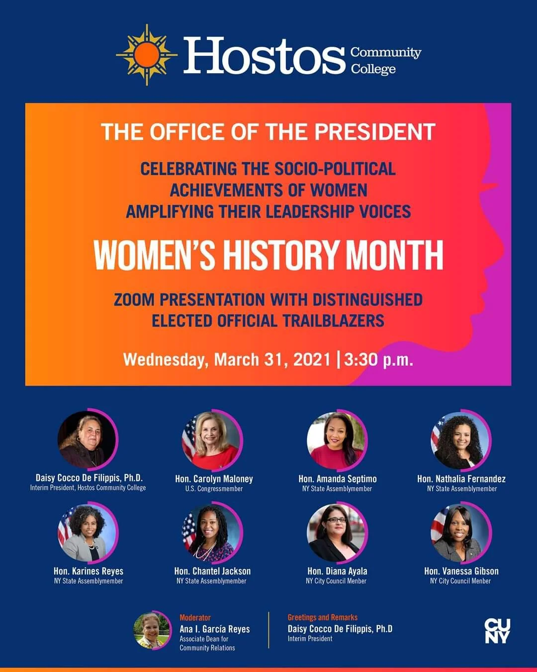 Hostos Community College Presents Women s History Month Panel With