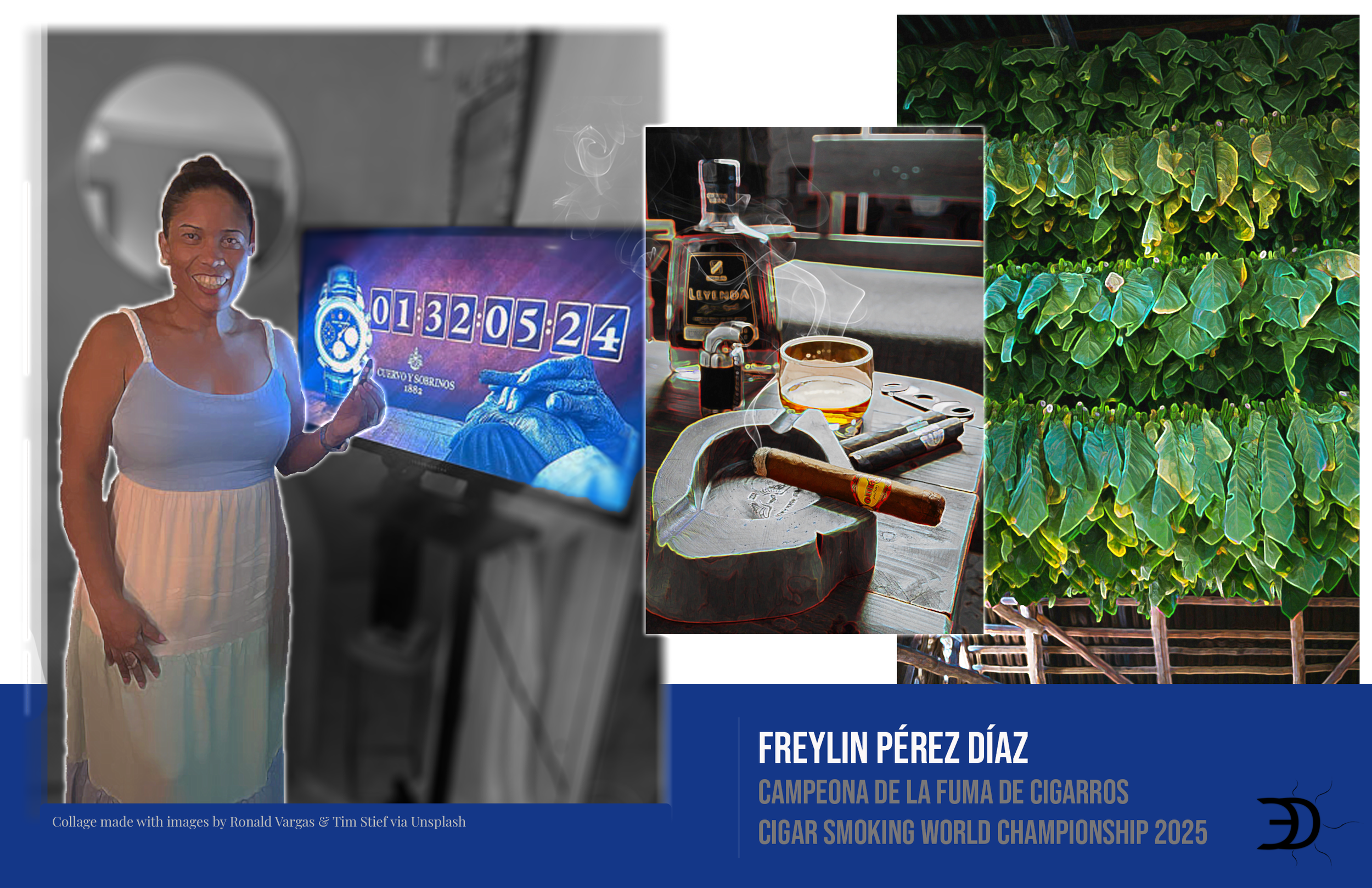 Freylin Pérez Díaz gana el CSWC en Santo Domingo: un triunfo que celebra el alma del cigarro dominicano