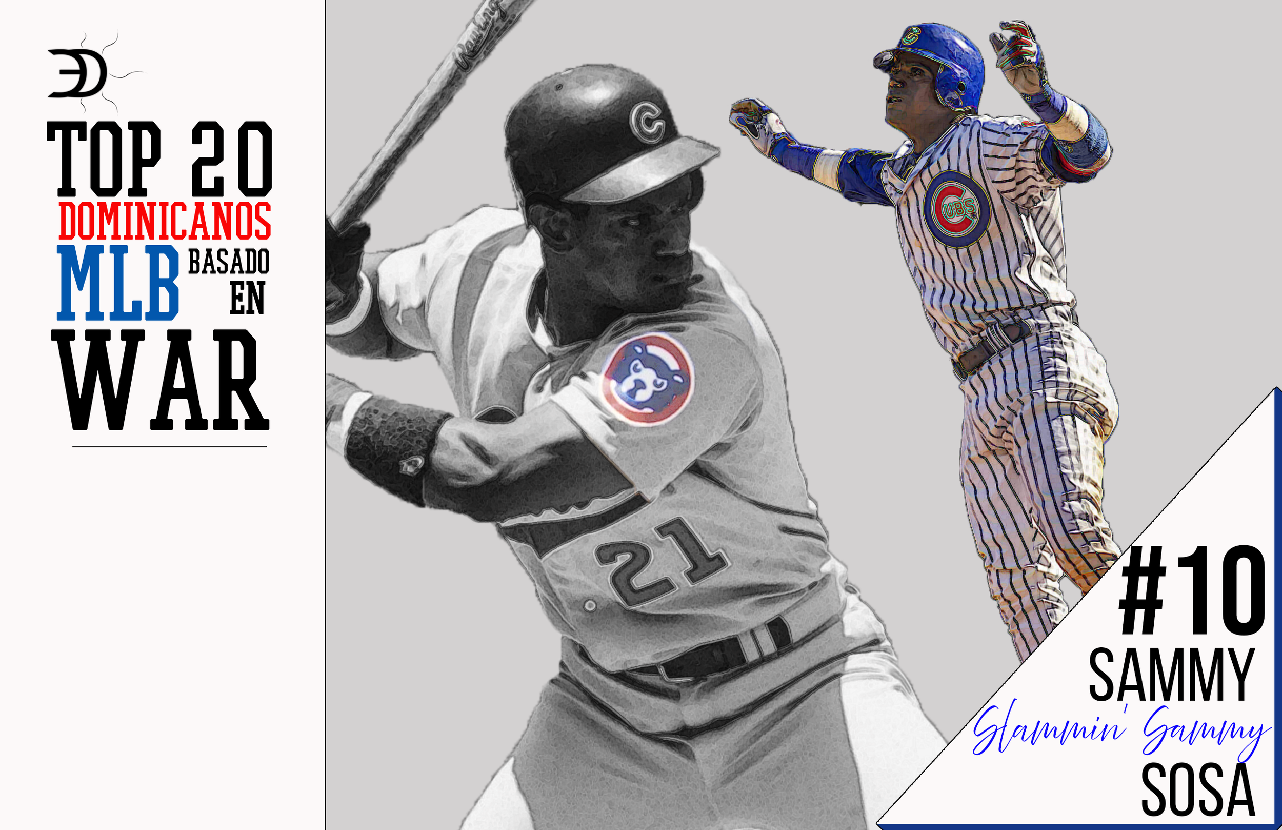 Top 20 Dominican MLB Players by WAR: Sammy Sosa