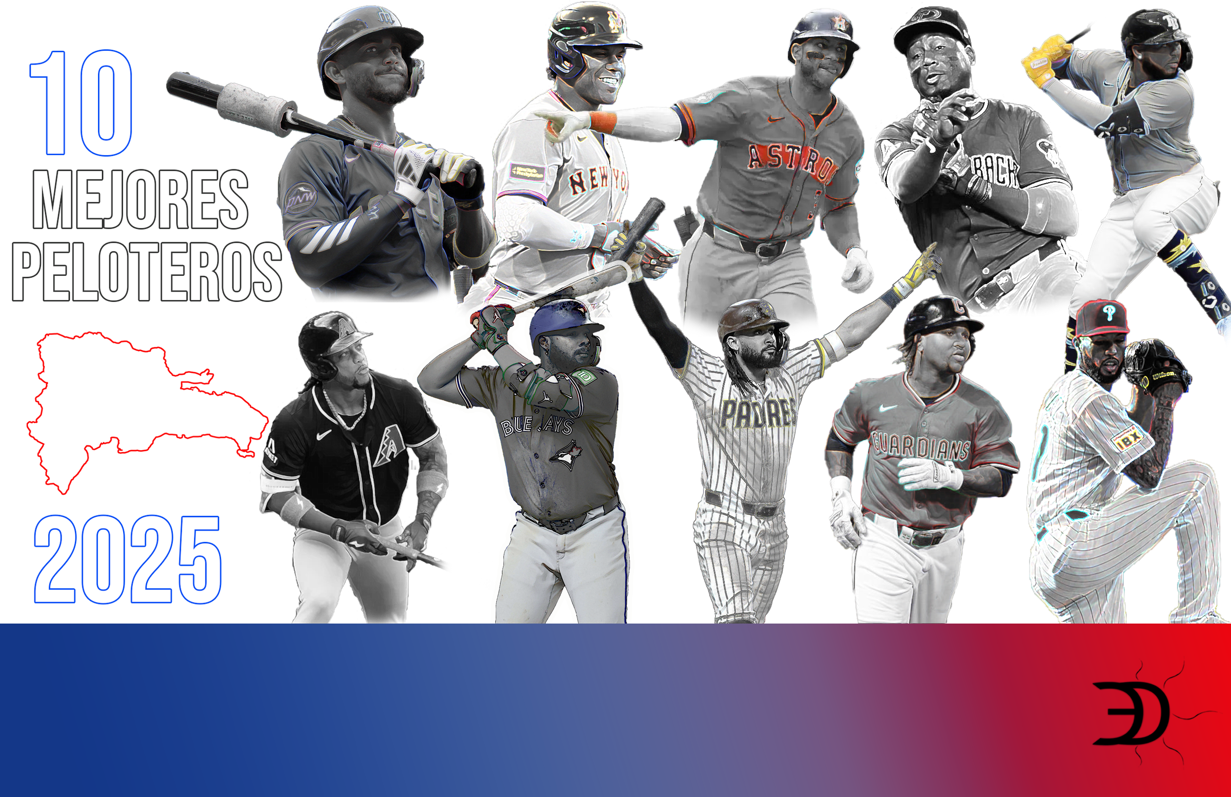 Los 10 mejores peloteros dominicanos de 2025