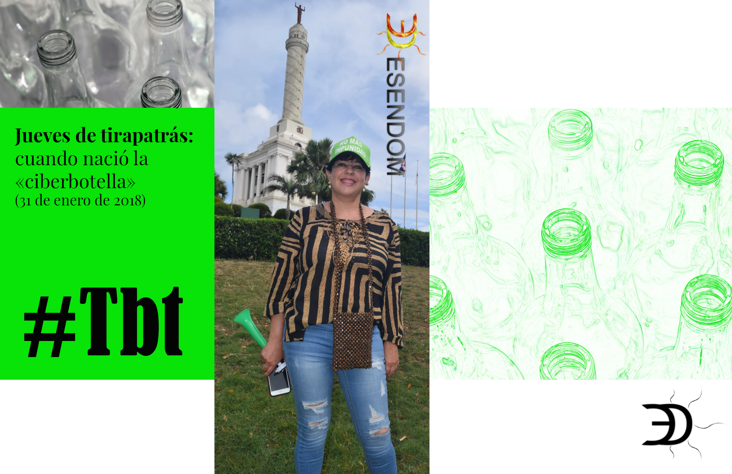 Jueves de tirapatrás: cuando nació la «ciberbotella» (31 de enero de 2018)