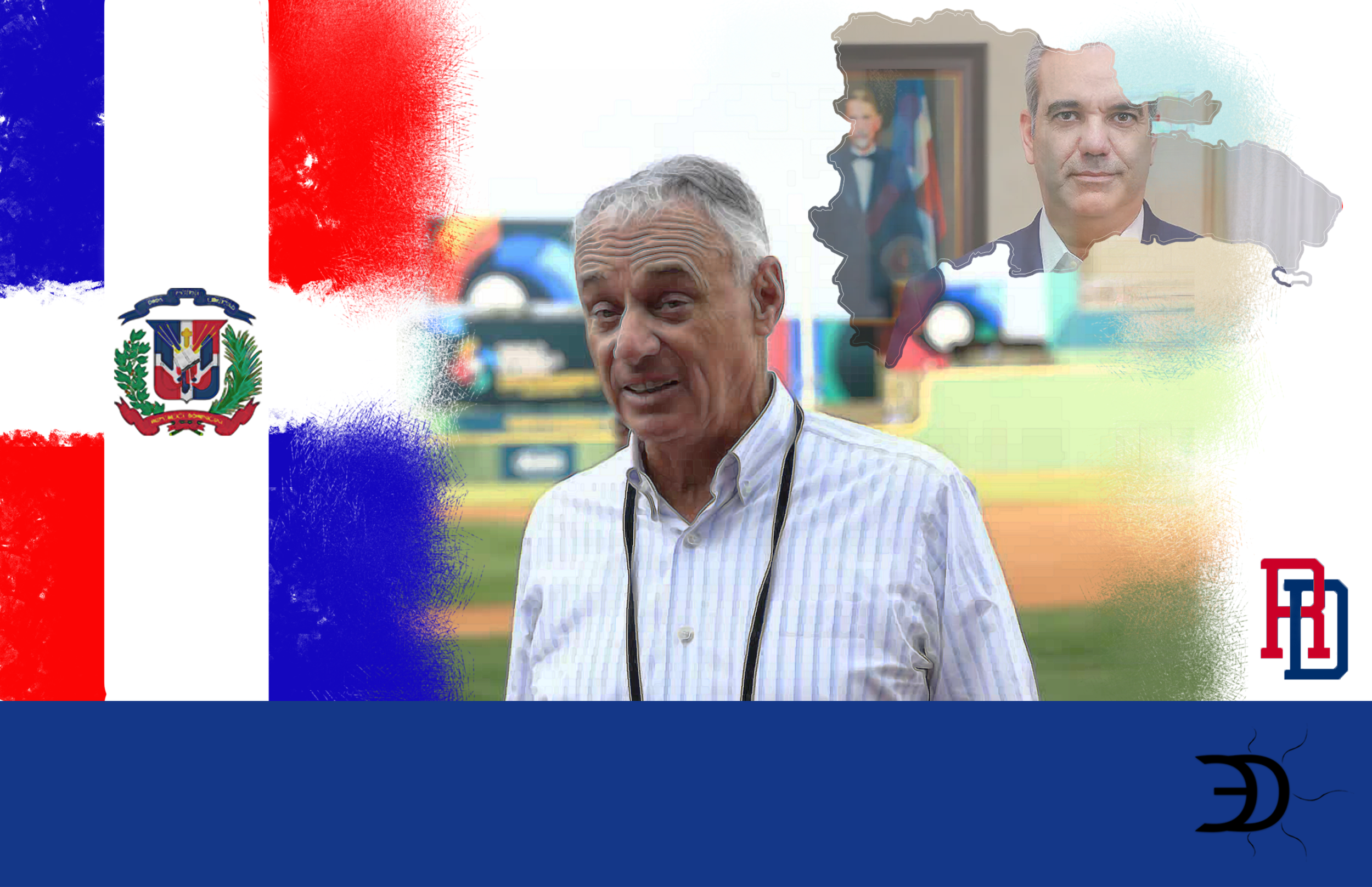 Manfred destaca apoyo de Abinader y MLB empuja nuevo estadio en RD