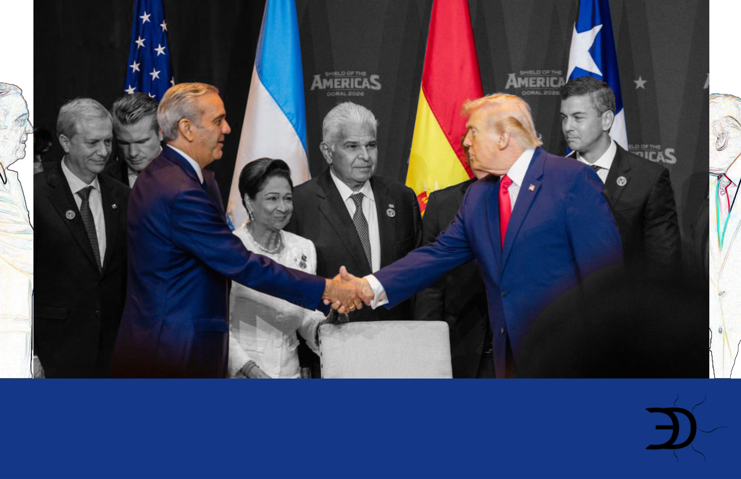 Abinader firma proclamación en Miami para coalición militar regional contra carteles del narcotráfico