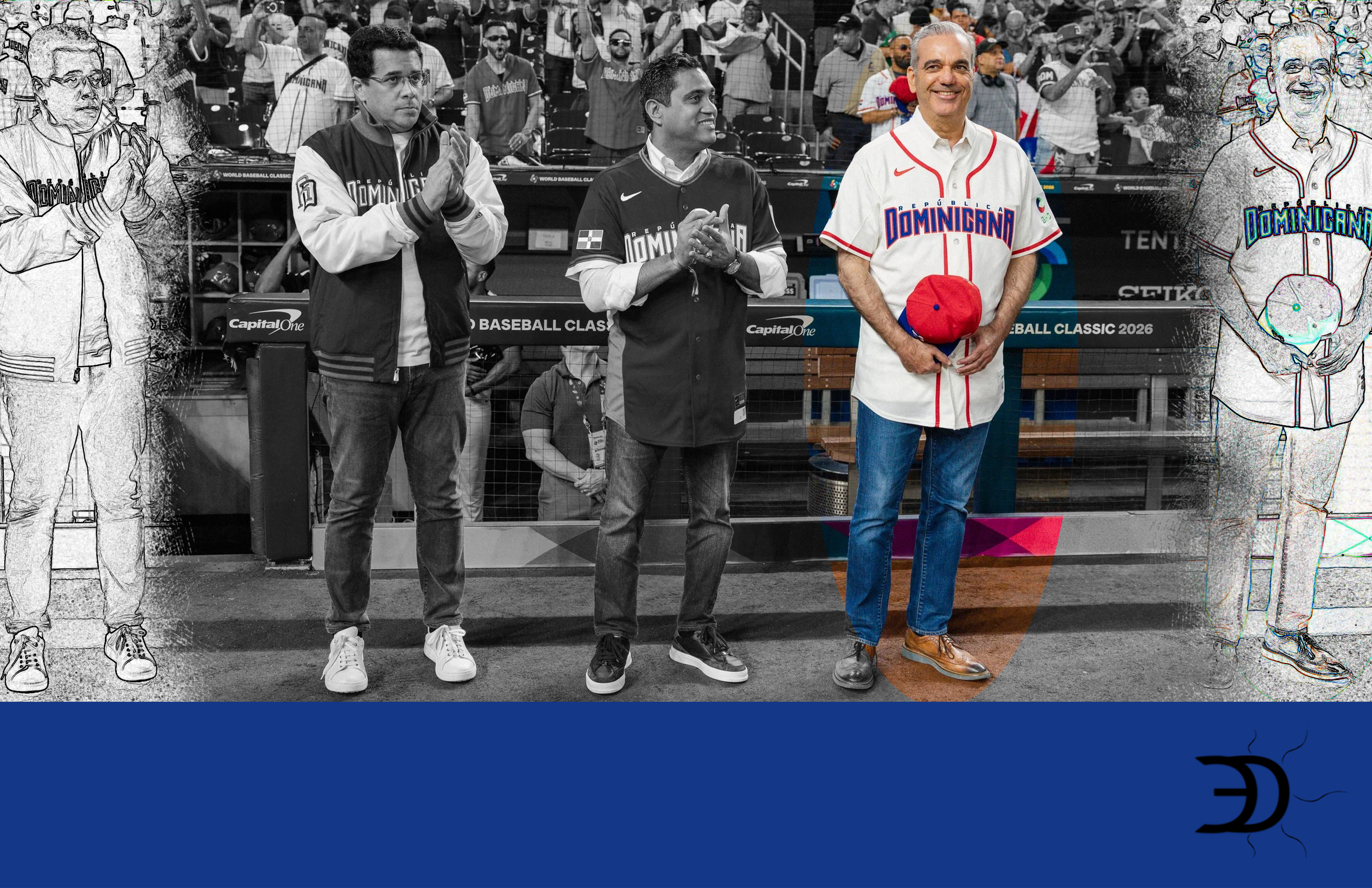 Abinader entre el diamante y la diplomacia: primera bola en el Clásico y cumbre de seguridad con Trump en Miami