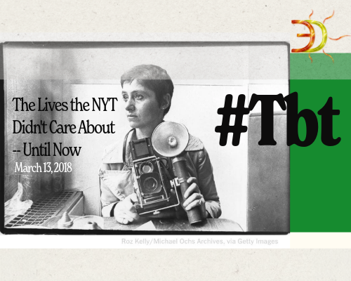Jueves de tirapatrás (TBT): How The New York Times Overlooked Women’s Lives for 167 Years