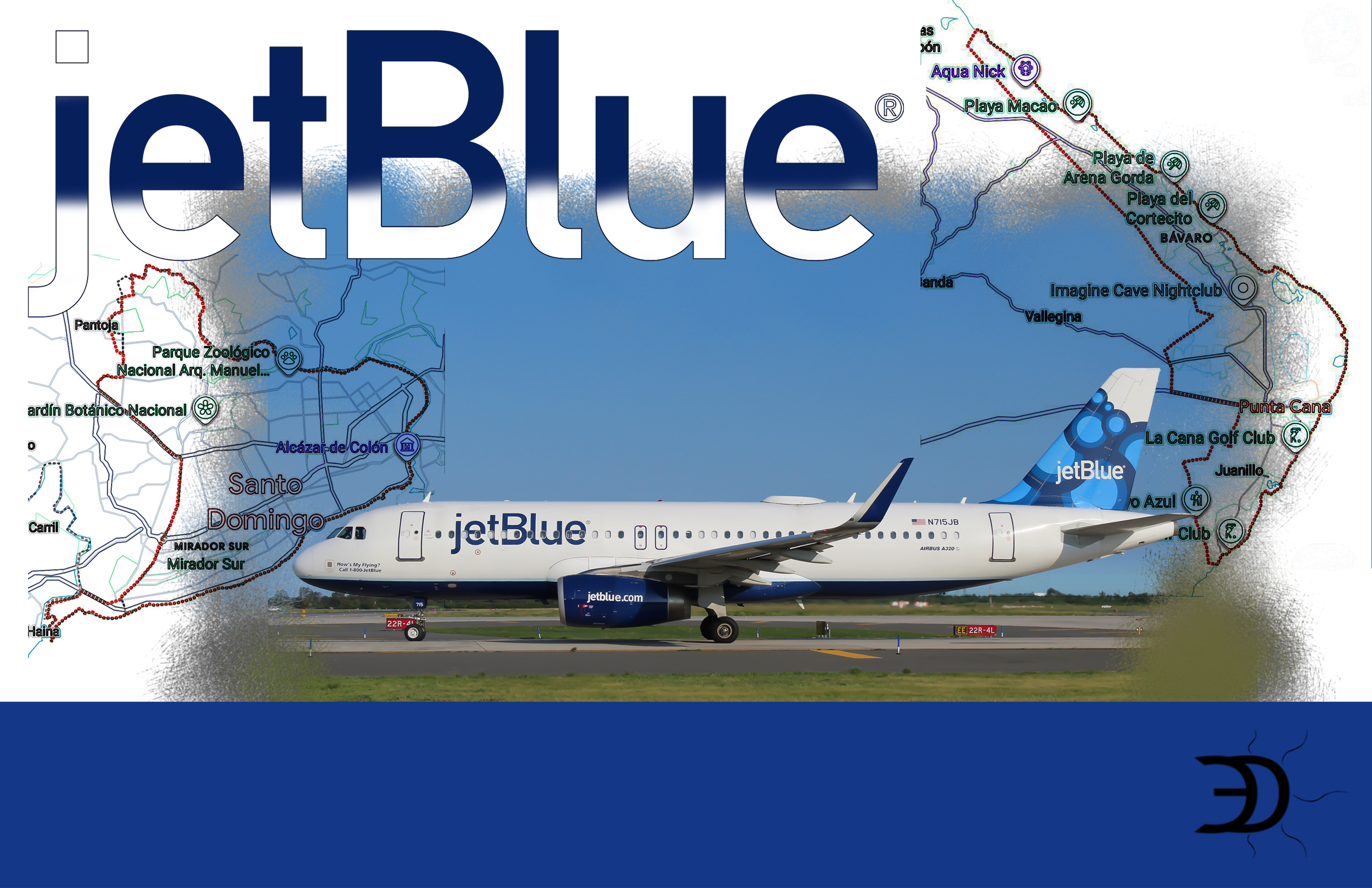 JetBlue cancela rutas de Newark a República Dominicana por rutas más lucrativas de Florida