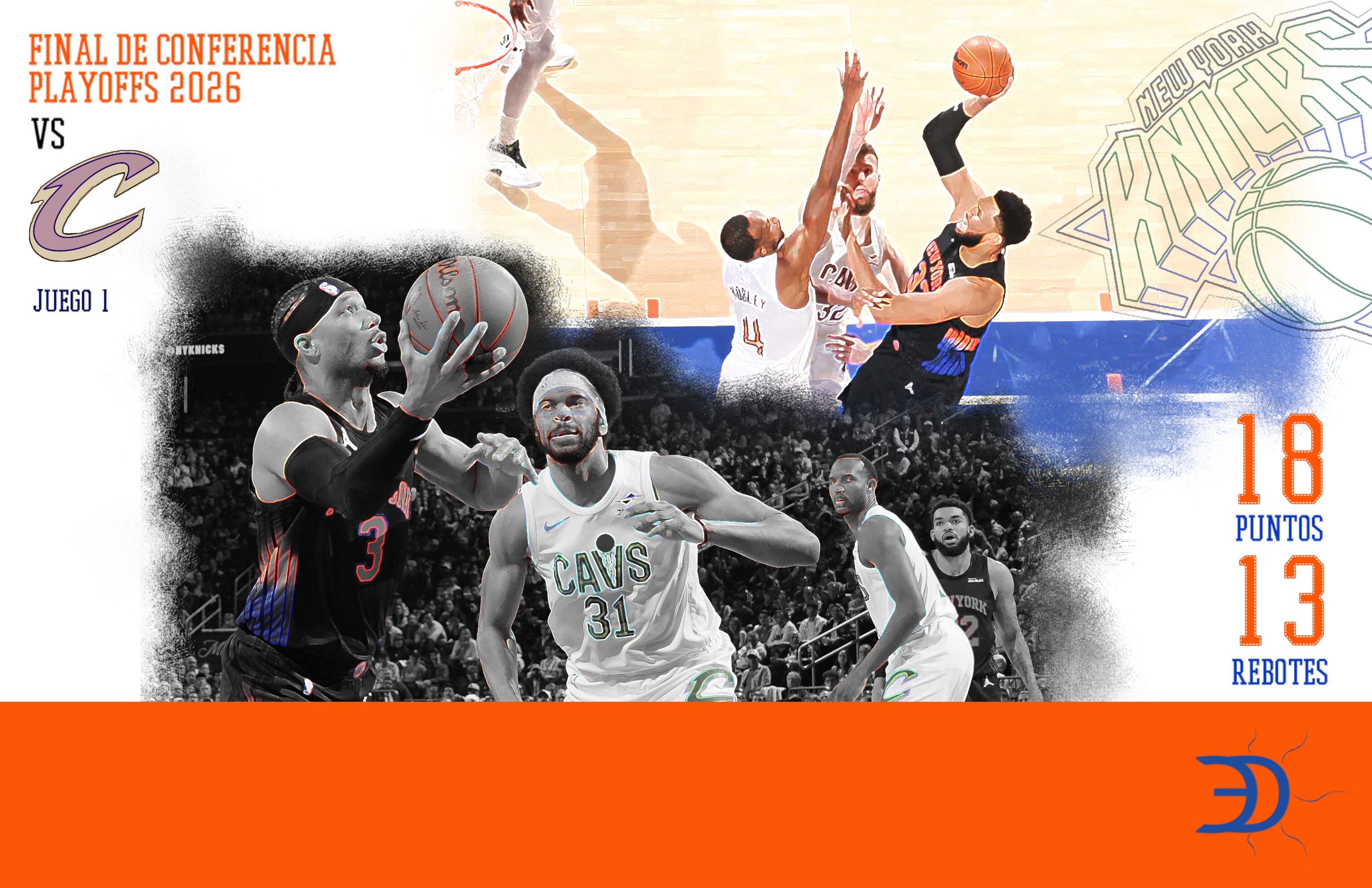 Karl-Anthony Towns vuelve a tener un doble-doble y los Knicks se ponen arriba 2-0 en la serie