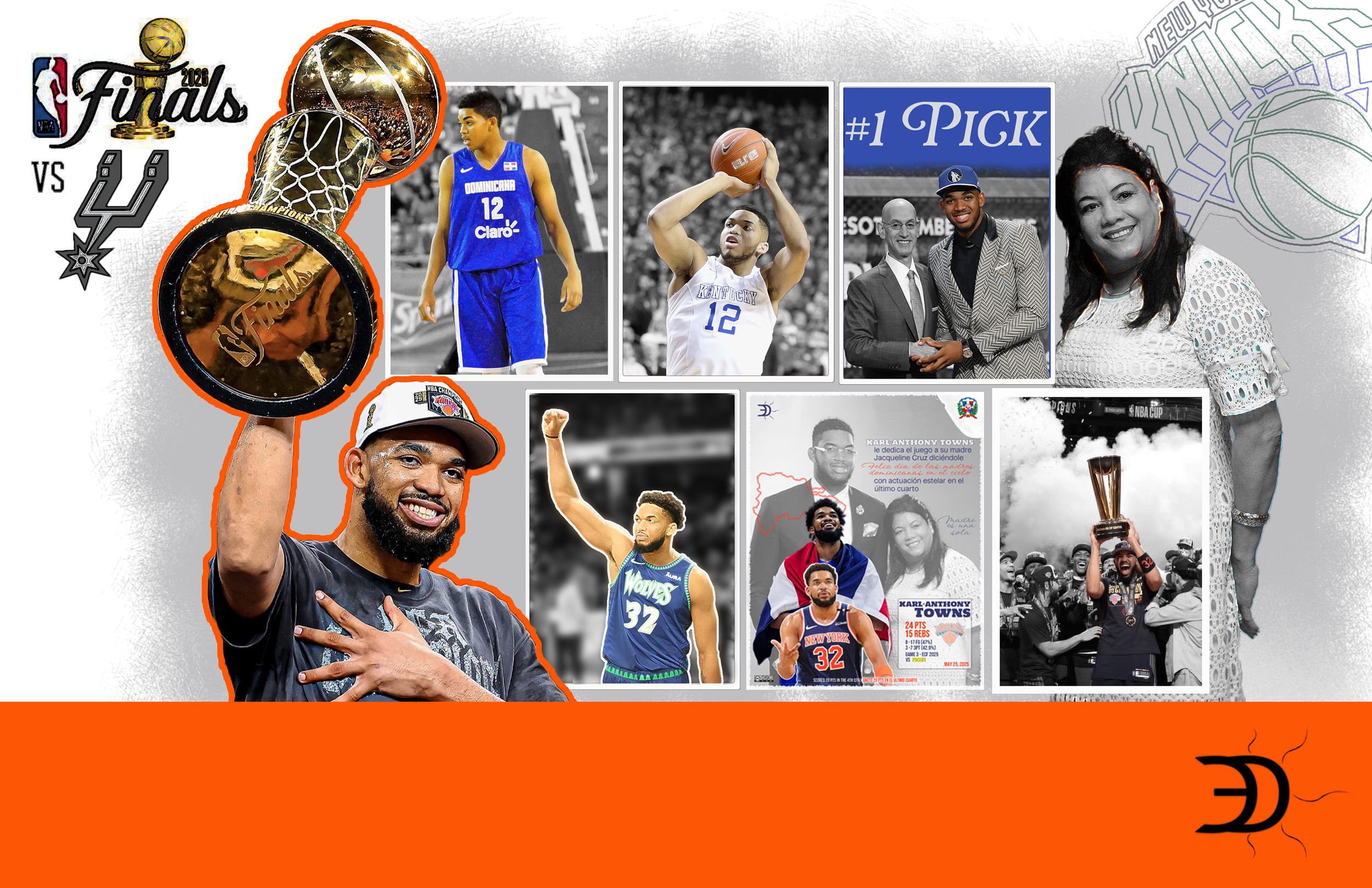 Karl-Anthony Towns y los Knicks son campeones: Nueva York rompe 53 años de sequía con sabor dominicano