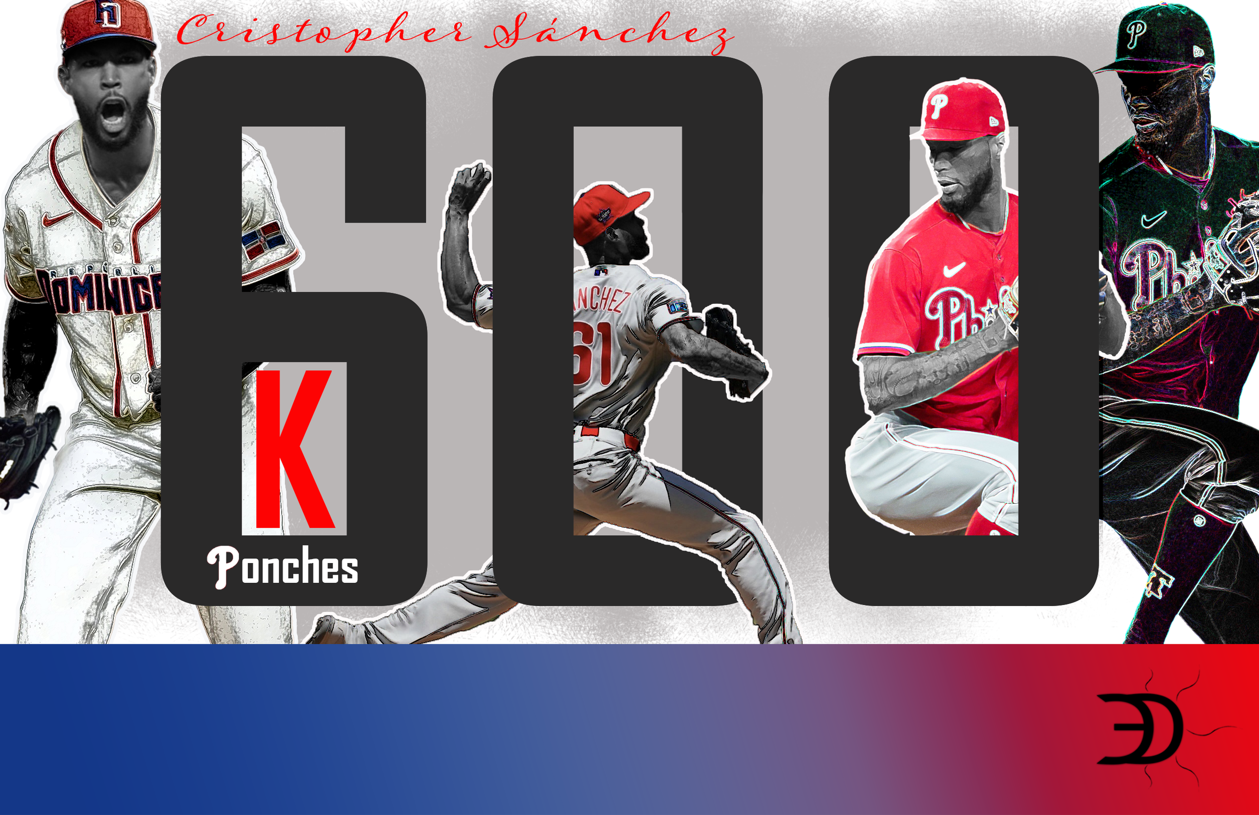 Hitos dominicanos en MLB 2026: Cristopher Sánchez supera los 600 ponches