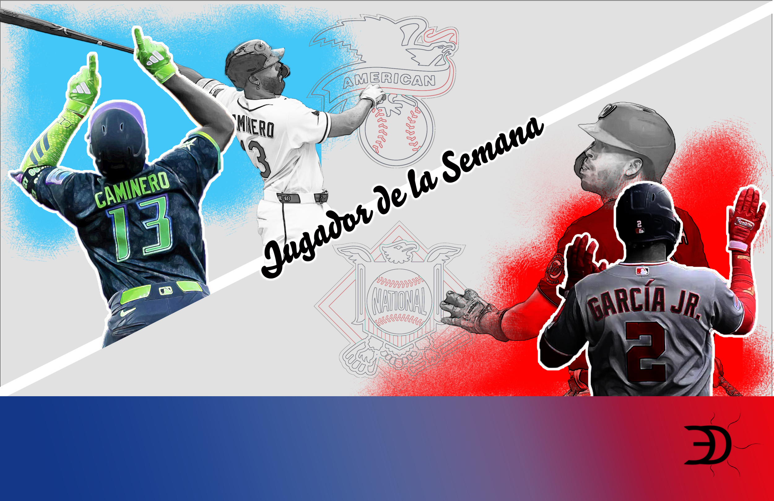 Luis García Jr. y Júnior Caminero son nombrados Jugadores de la Semana