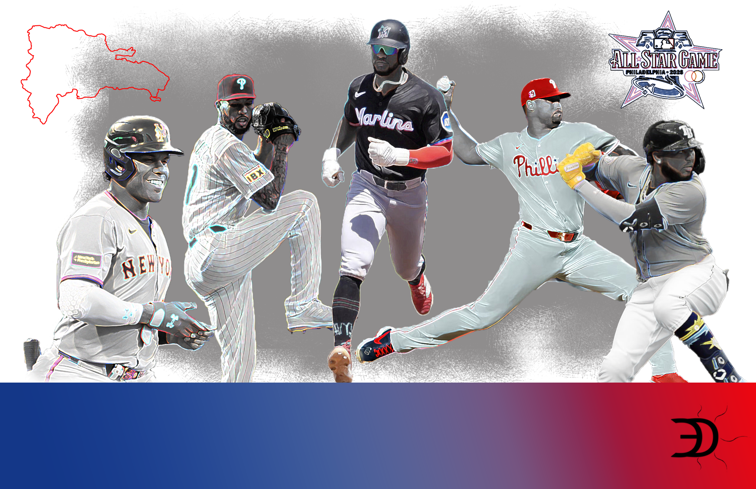 Cinco dominicanos dirán presente en el Juego de Estrellas 2026; Sánchez abrirá en la loma, con Soto y Caminero de titulares