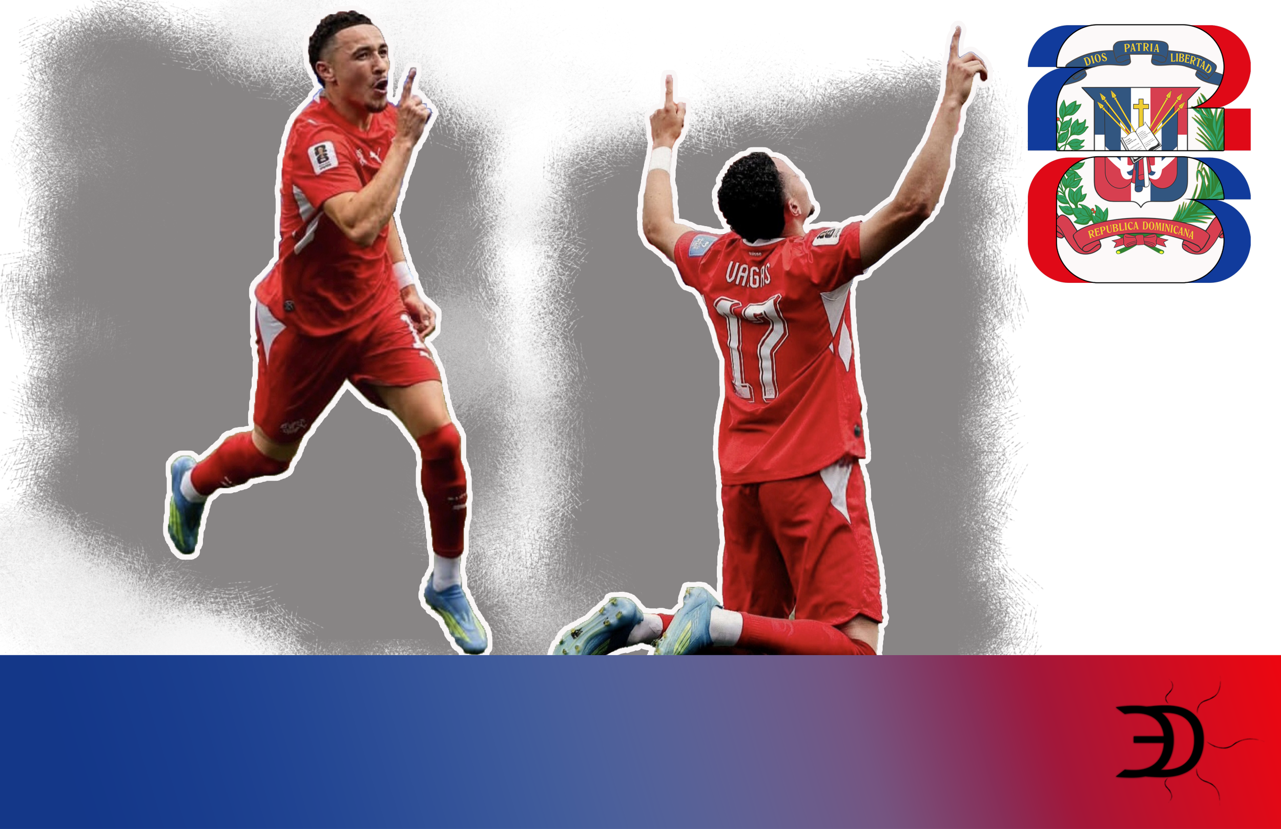 Rubén Vargas escribe su nombre en el Mundial FIFA 2026 y pone la bandera dominicana en alto