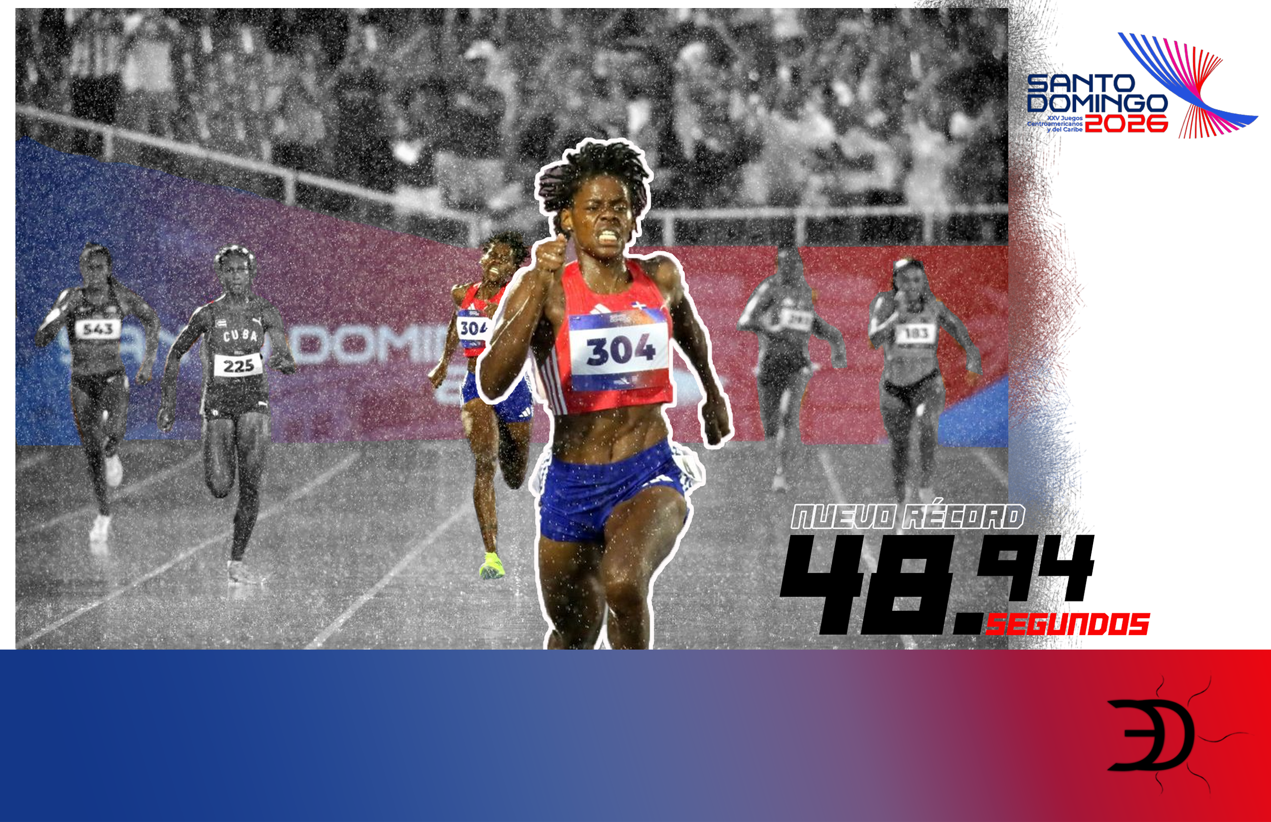 Marileidy Paulino lo vuelve hacer en su patio, medalla de oro rompiendo su propio récord