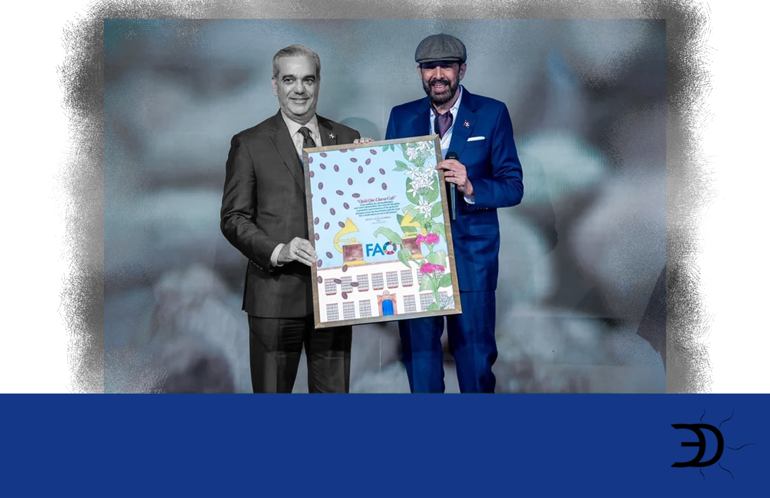 La FAO honra a Juan Luis Guerra por «Ojalá que llueva café», un canto de esperanza frente al hambre