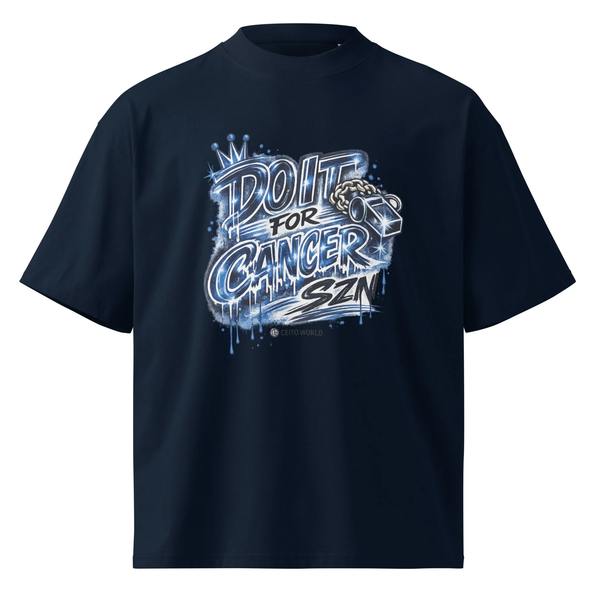unisex-organic-oversized-high-neck-blaster-2.0-t-shirt-french-navy-front-6a440bbde40bd.jpg