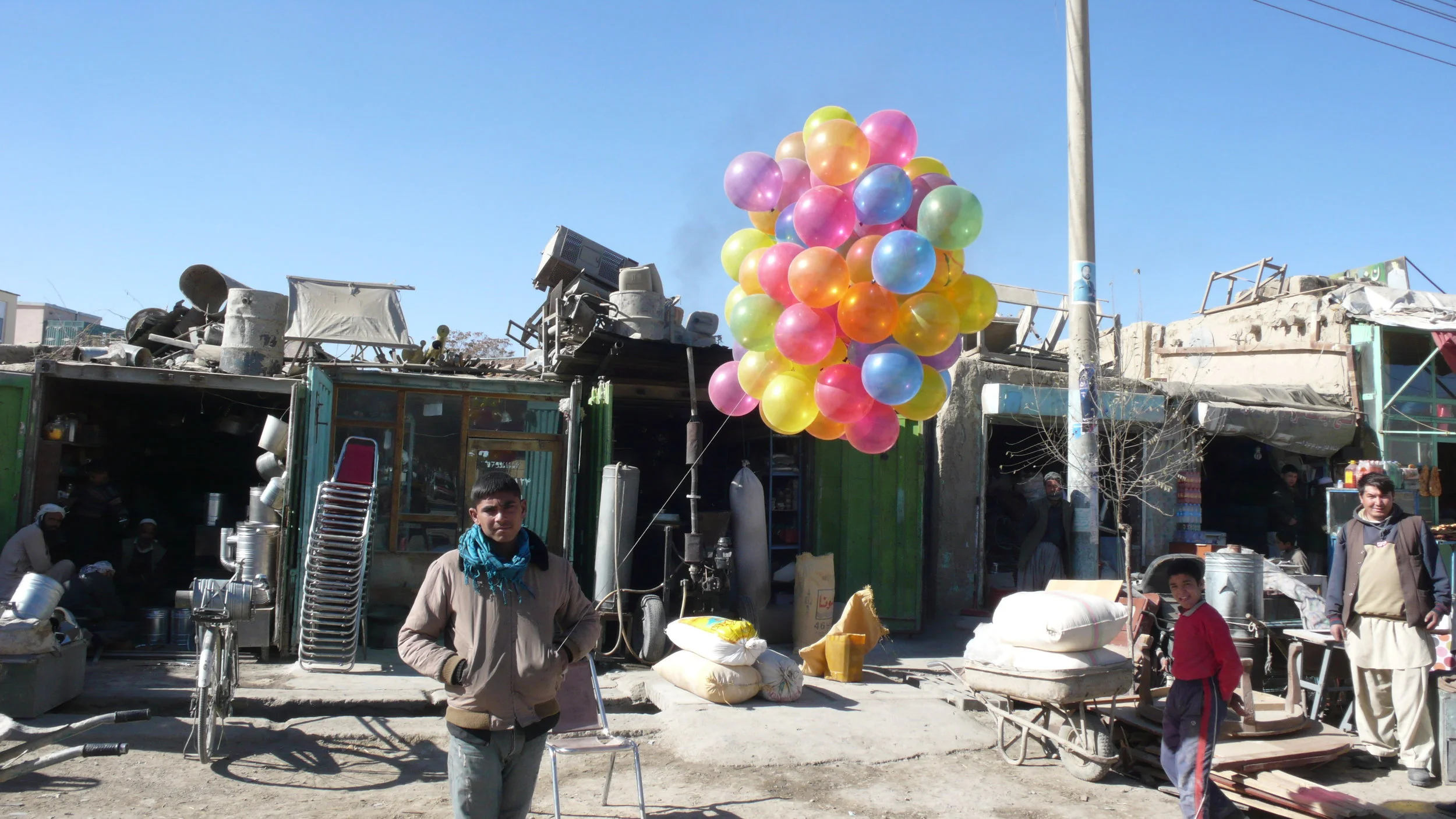 Kabul Balloon Seller