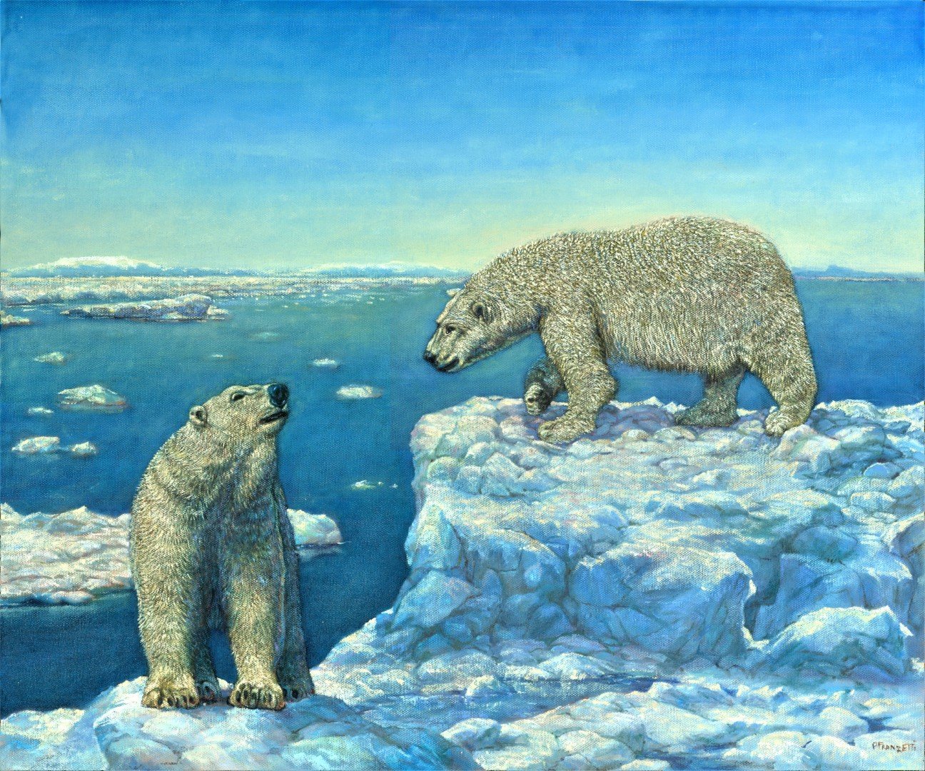 Polar Bears, Arctic Morning(Large).jpg