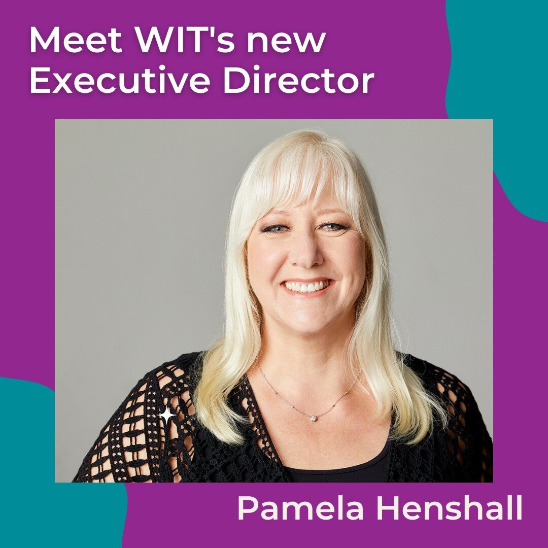 We're excited to introduce WIT's new Executive Director! 

Pamela (she/her) brings more than 30 years of experience with new program implementation, nonprofit fundraising and development, and organizational management &ndash; along with a passion for