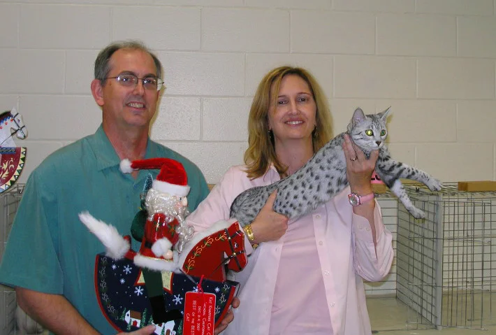 Michael, Andra and Best in Show, Silver Charm.