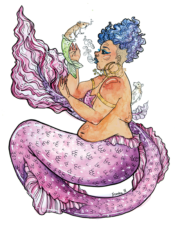 Mermaid & Pet Rats