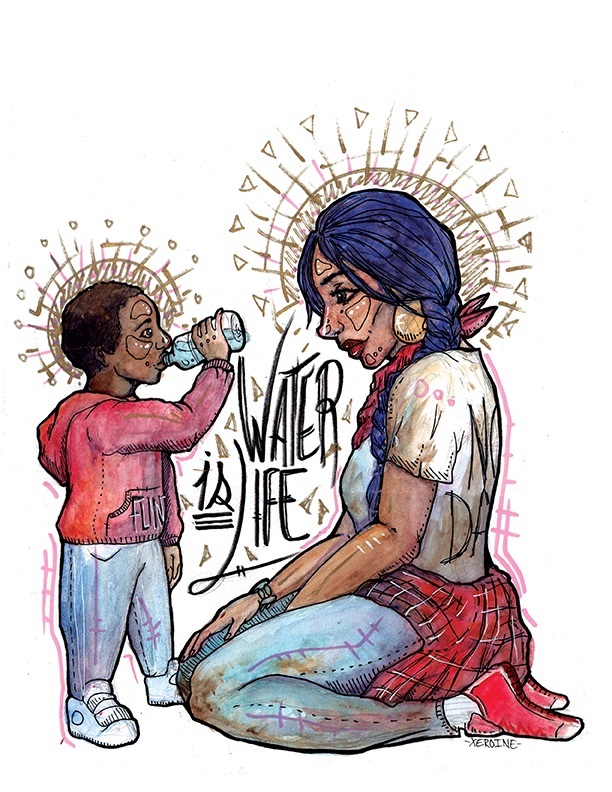 WATER IS LIFE