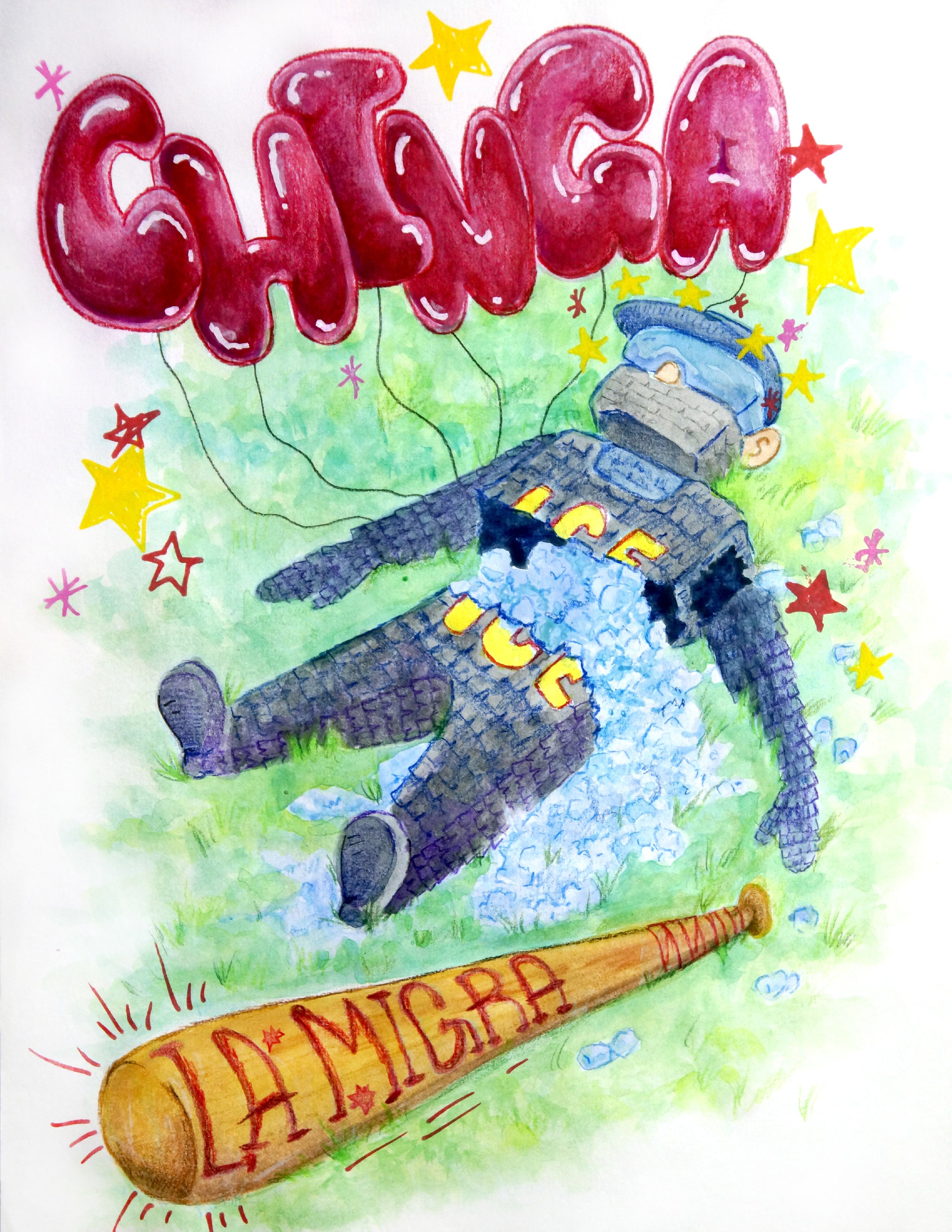 Chinga La Migra Pinata