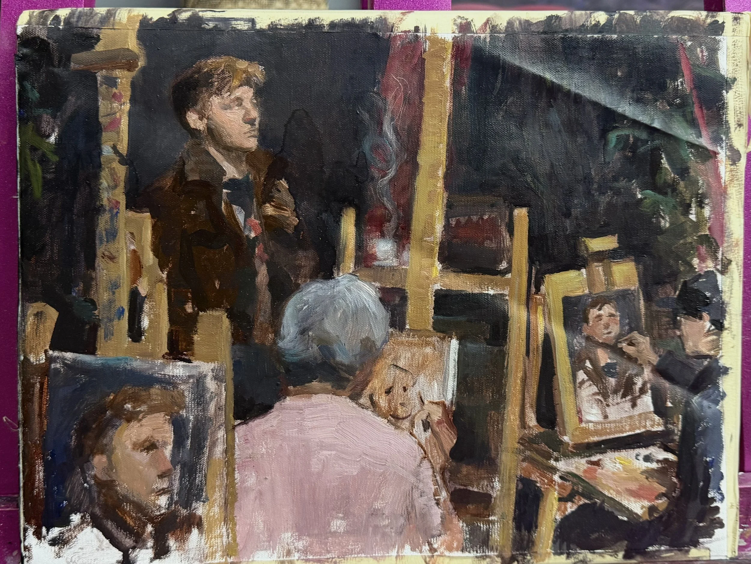 Painting Class Study