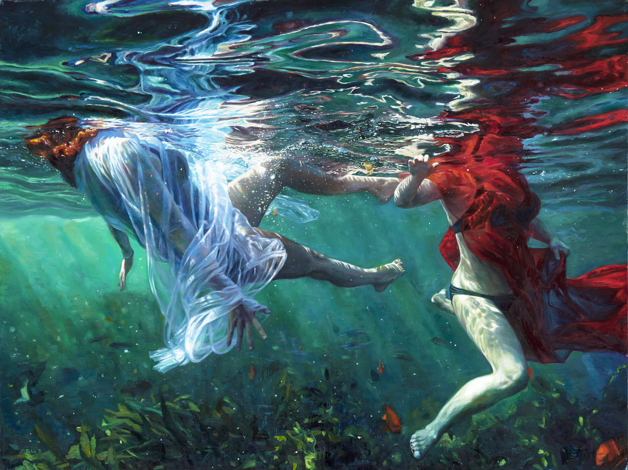 Palace Amusement Jump -Fine Art Giclée Print