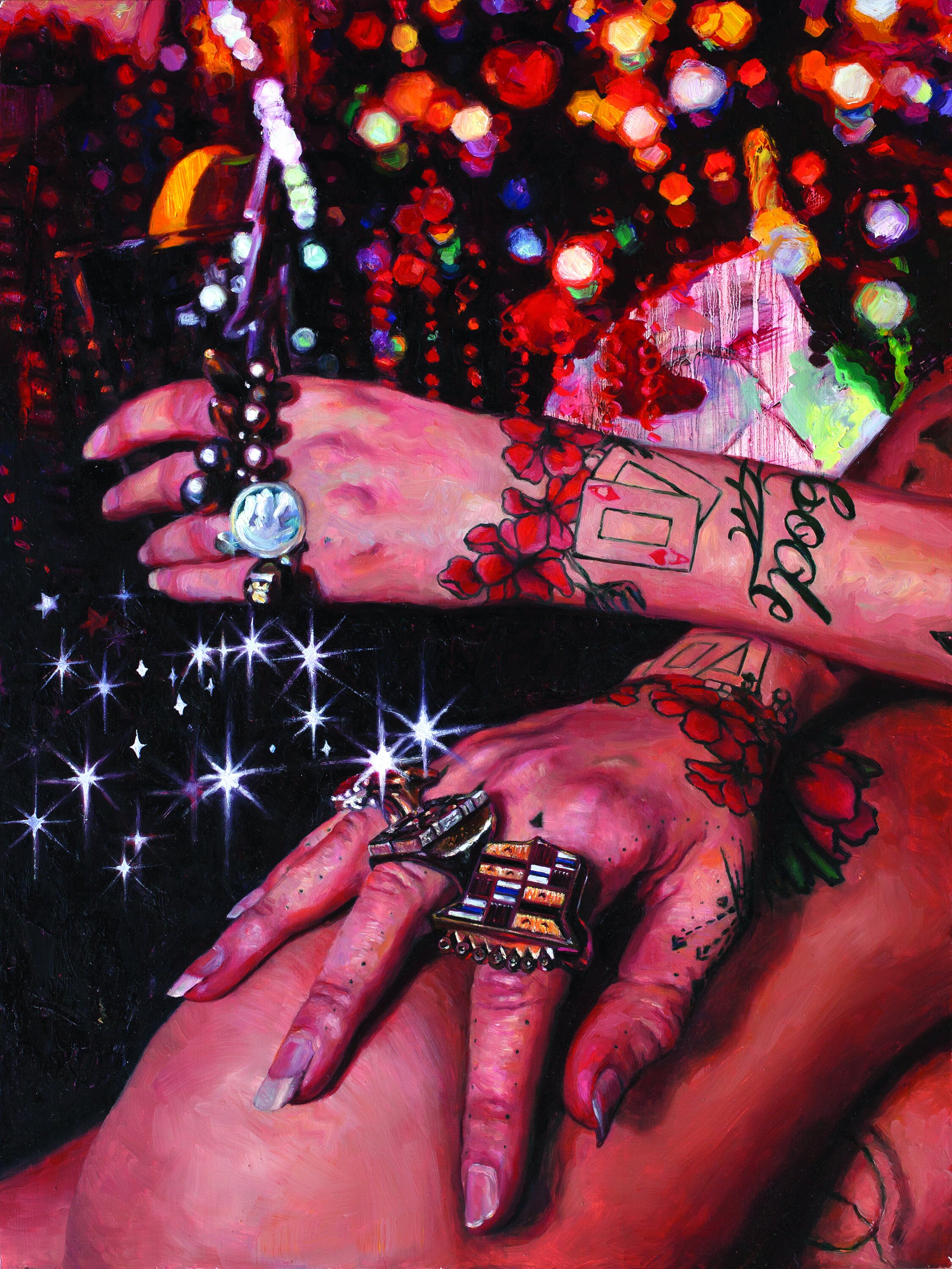 Minka's Hands (original painting)