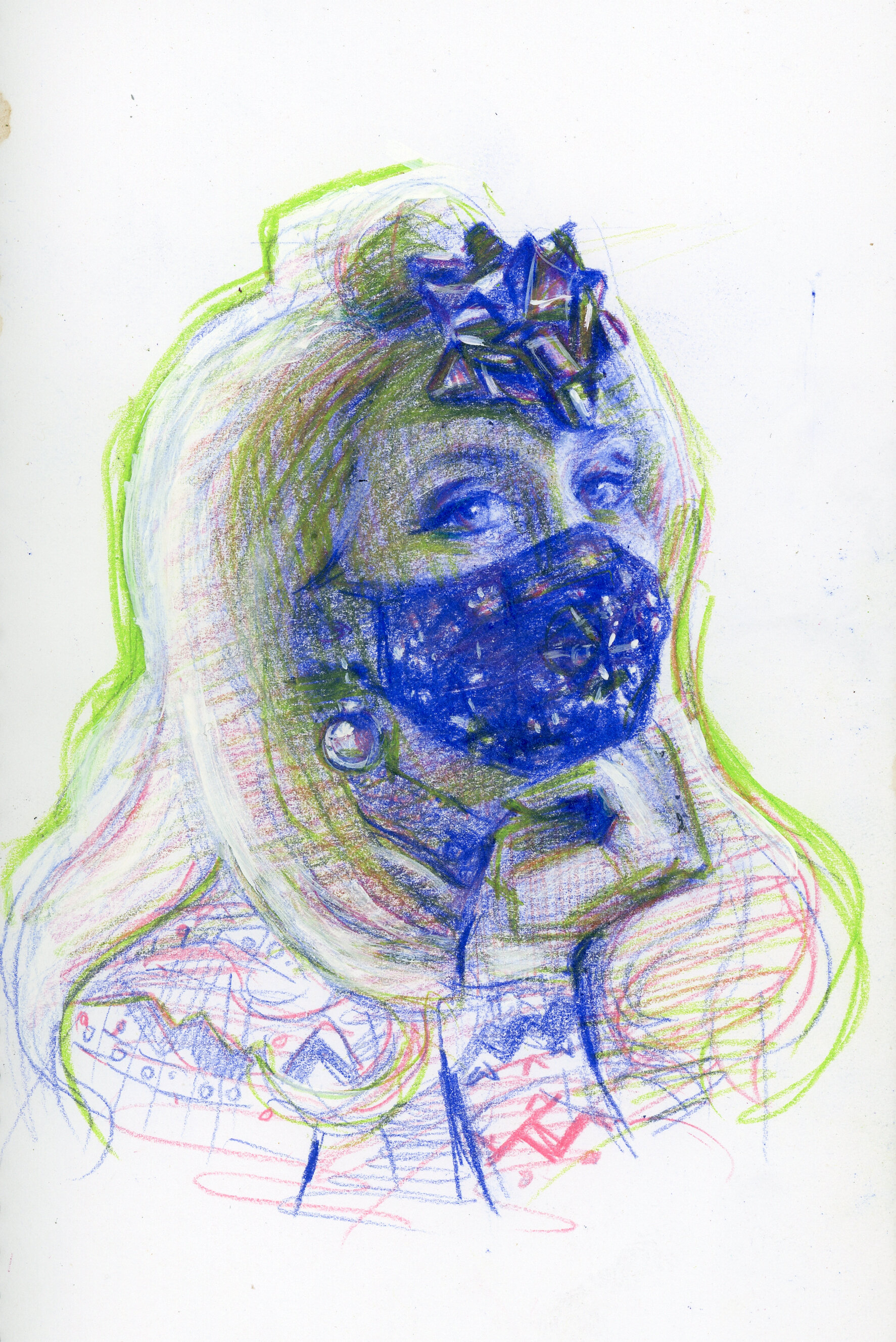 The Gift of Vanessa (original art)