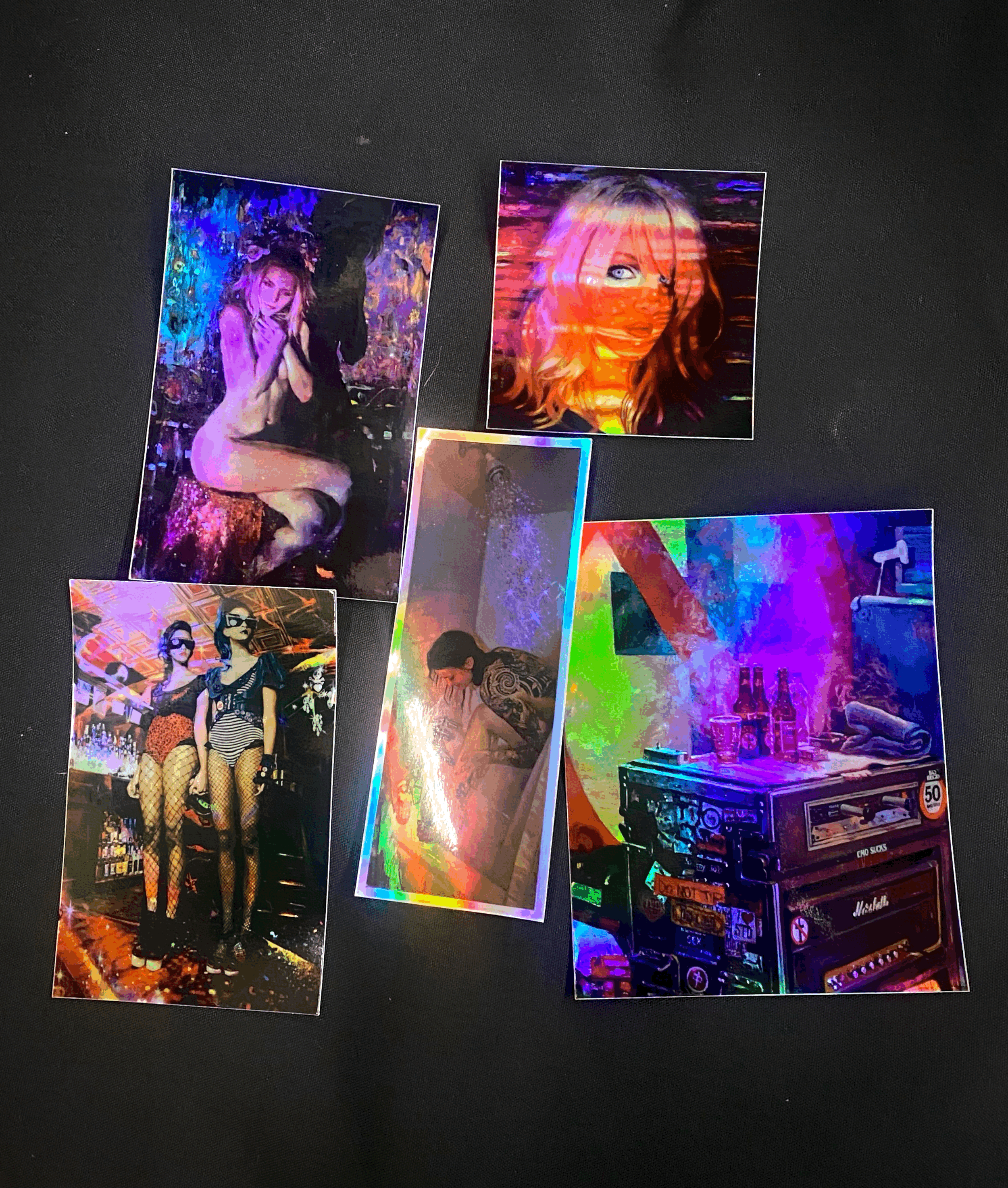 NEW Holographic Sticker Pack