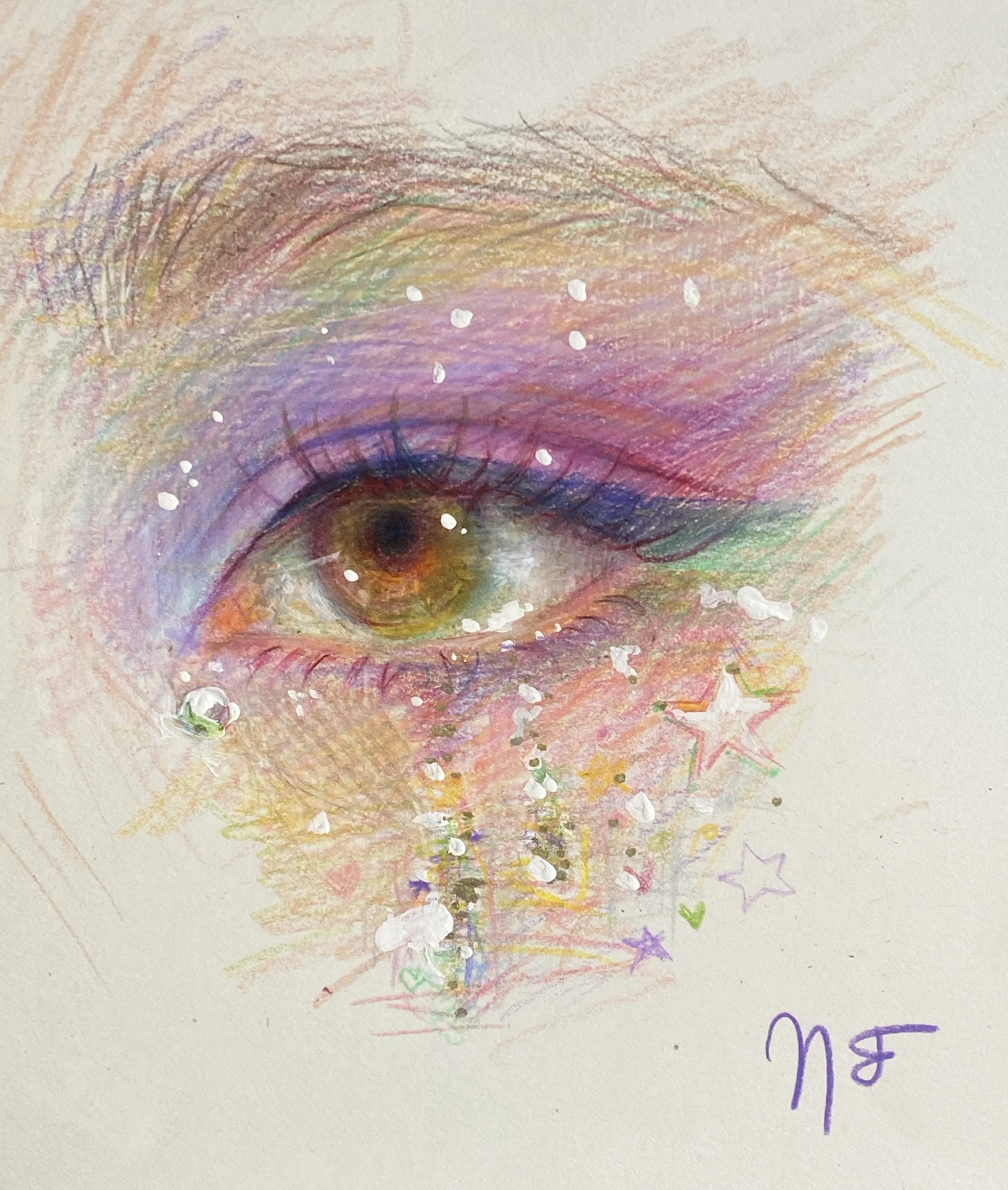 Kaleidoscope Eye 3 drawing