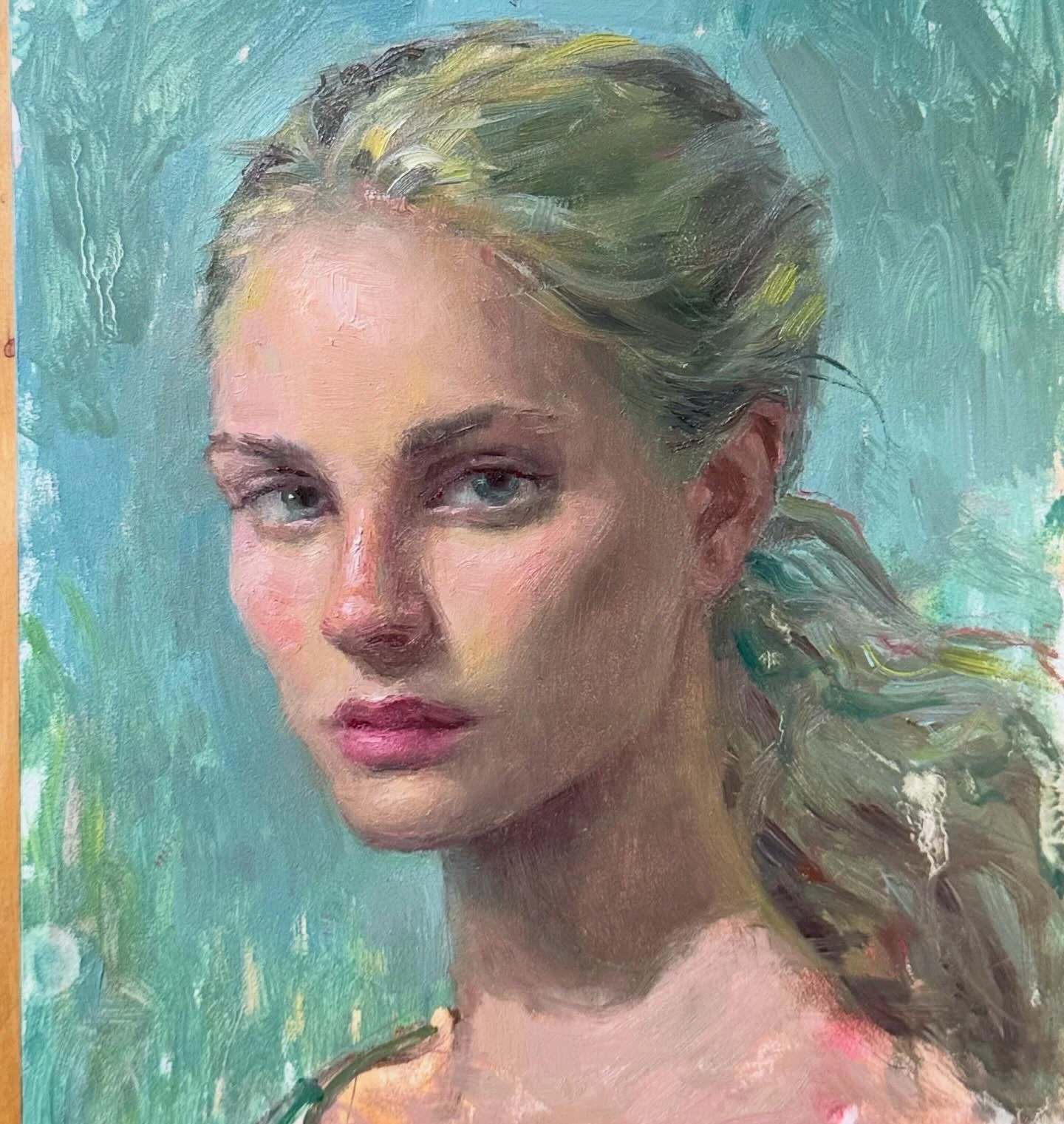 Blonde  portrait study