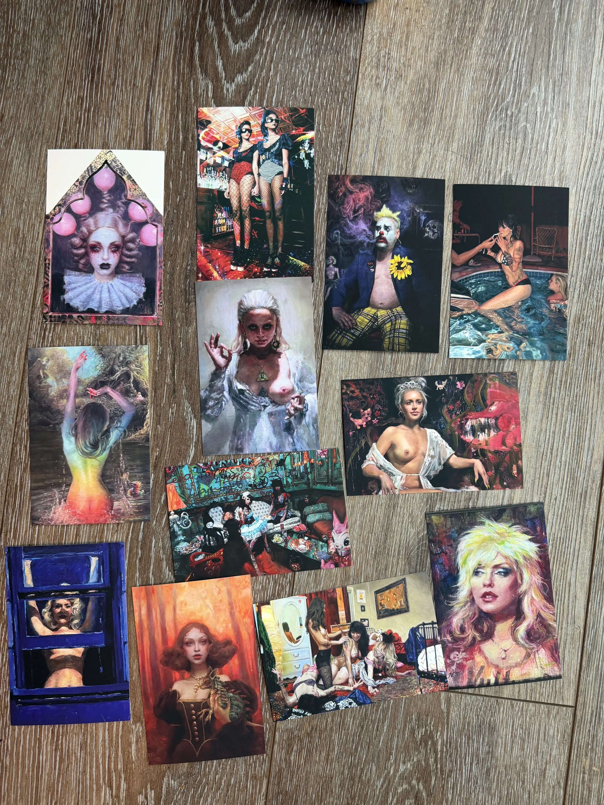Spicy  Postcard set
