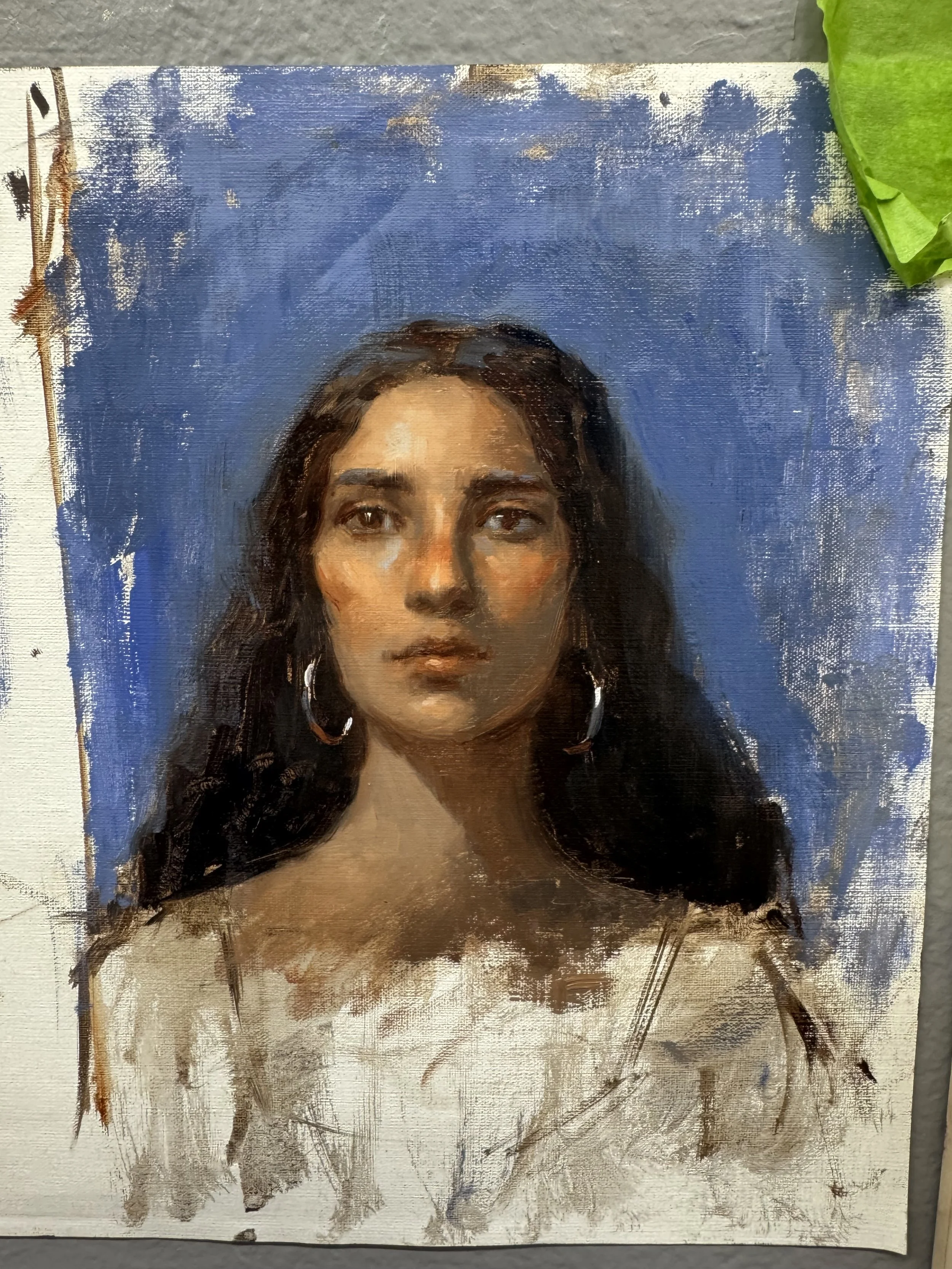 Alessandra portrait study