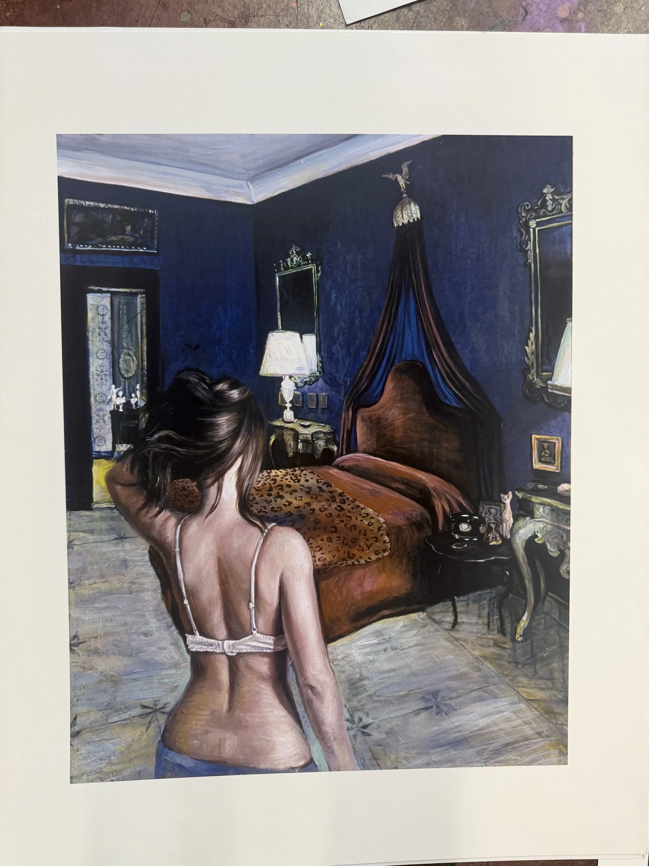 Bedroom Eyes print