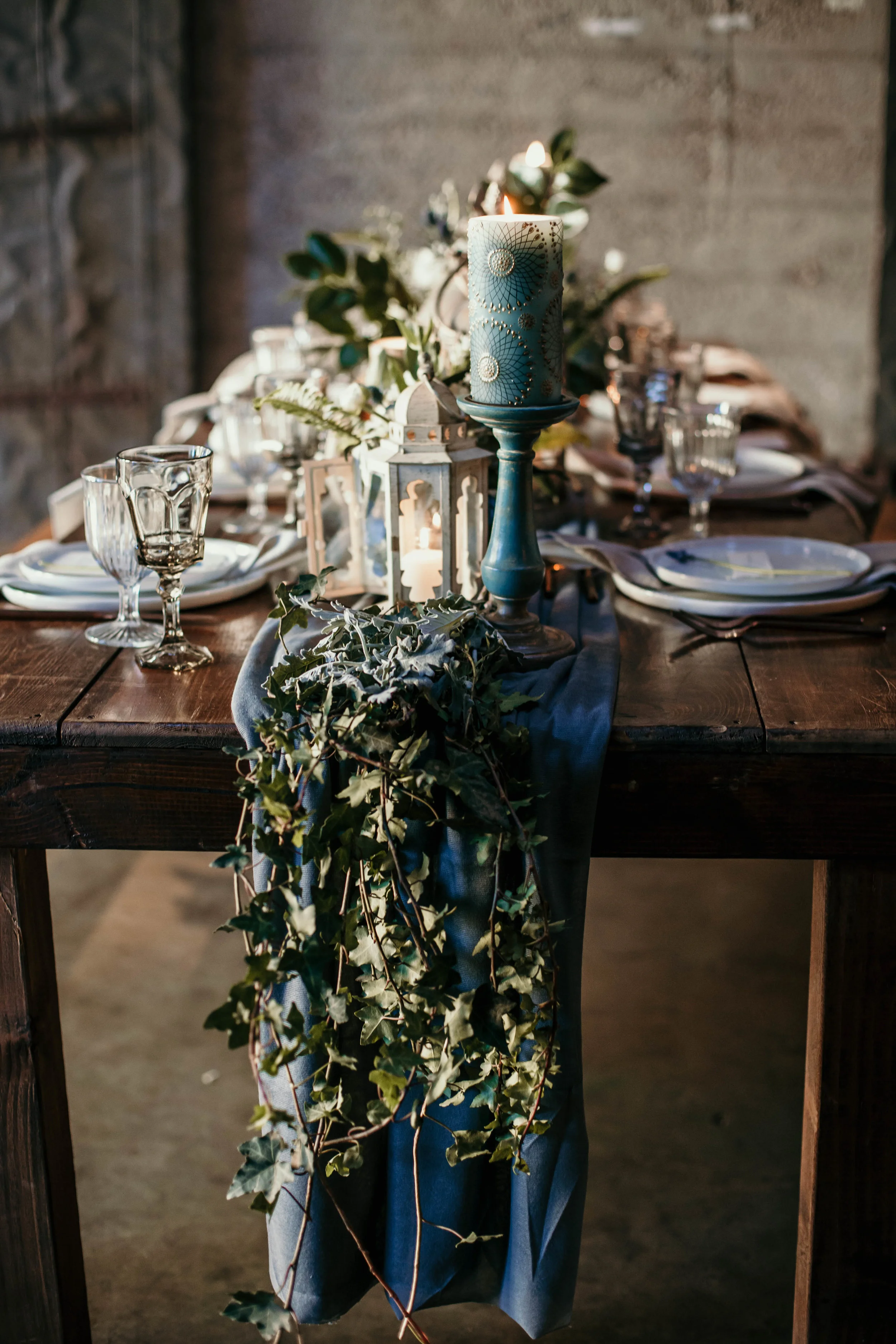 rustic loft wedding