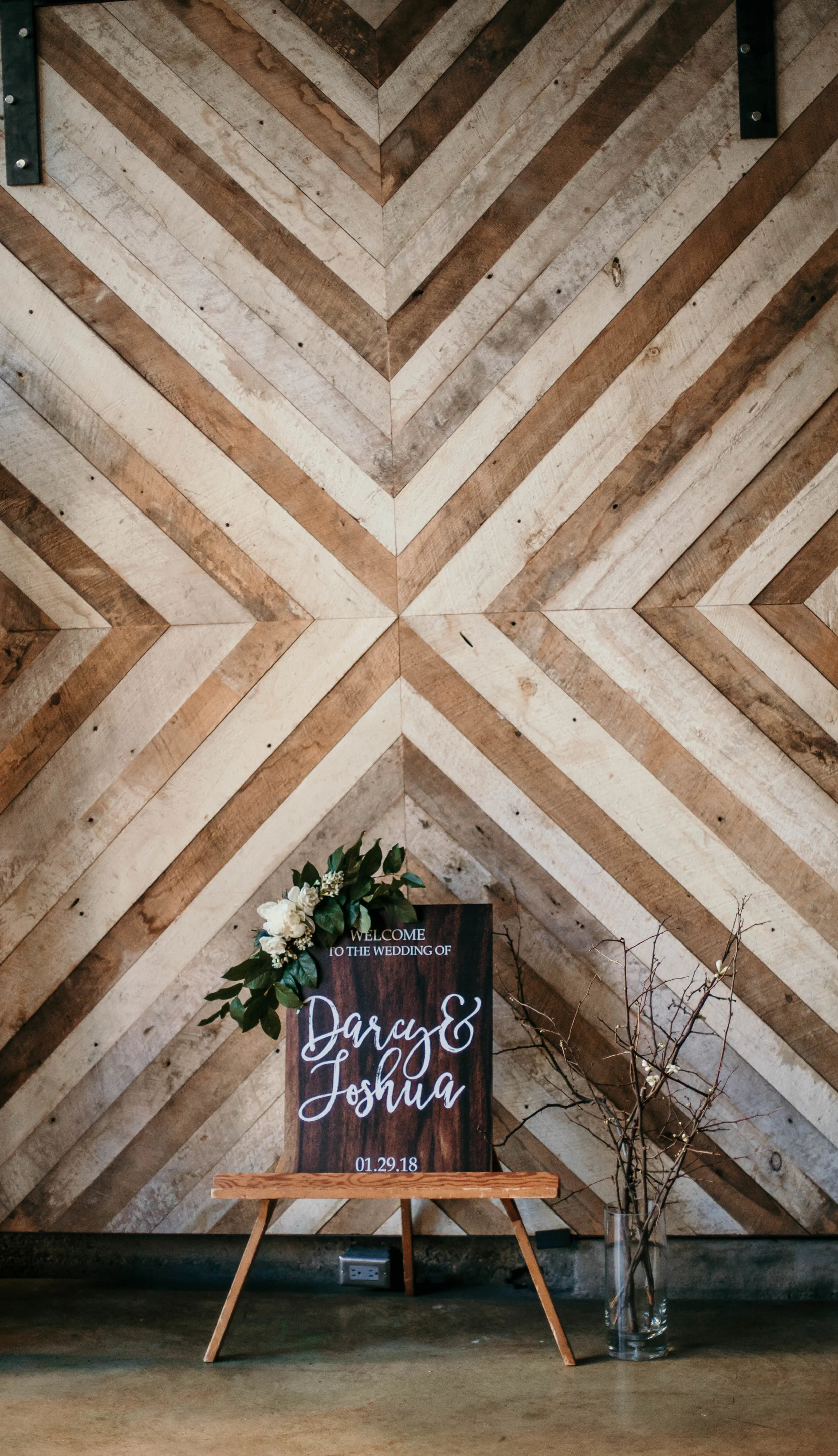 rustic loft wedding