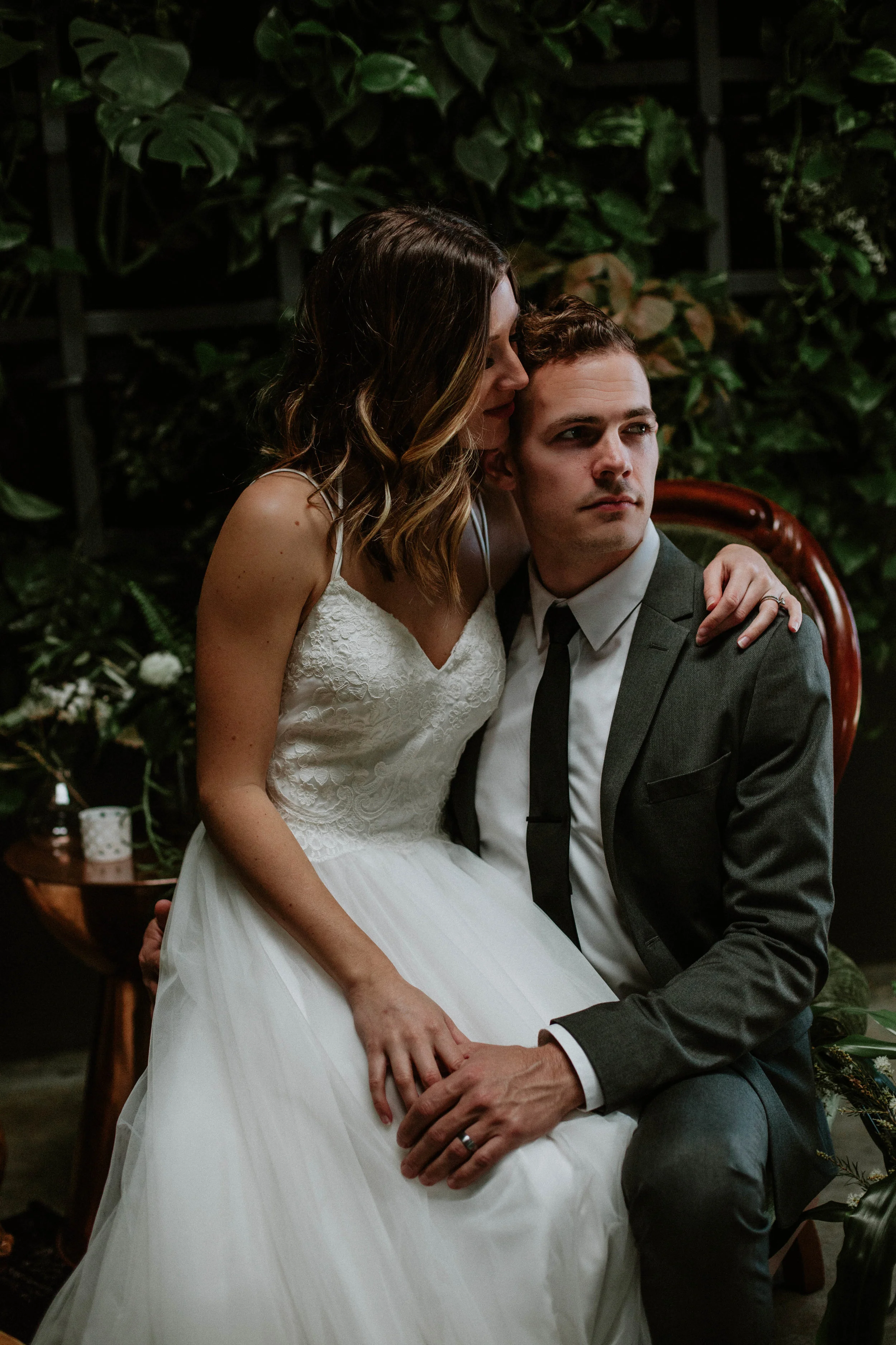 sustainable botanical wedding
