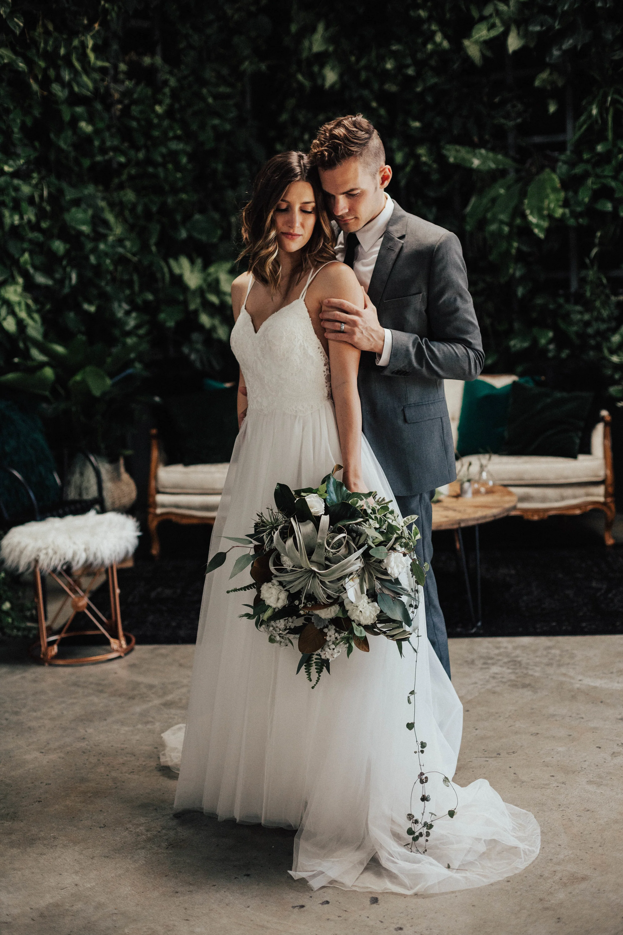 sustainable botanical wedding