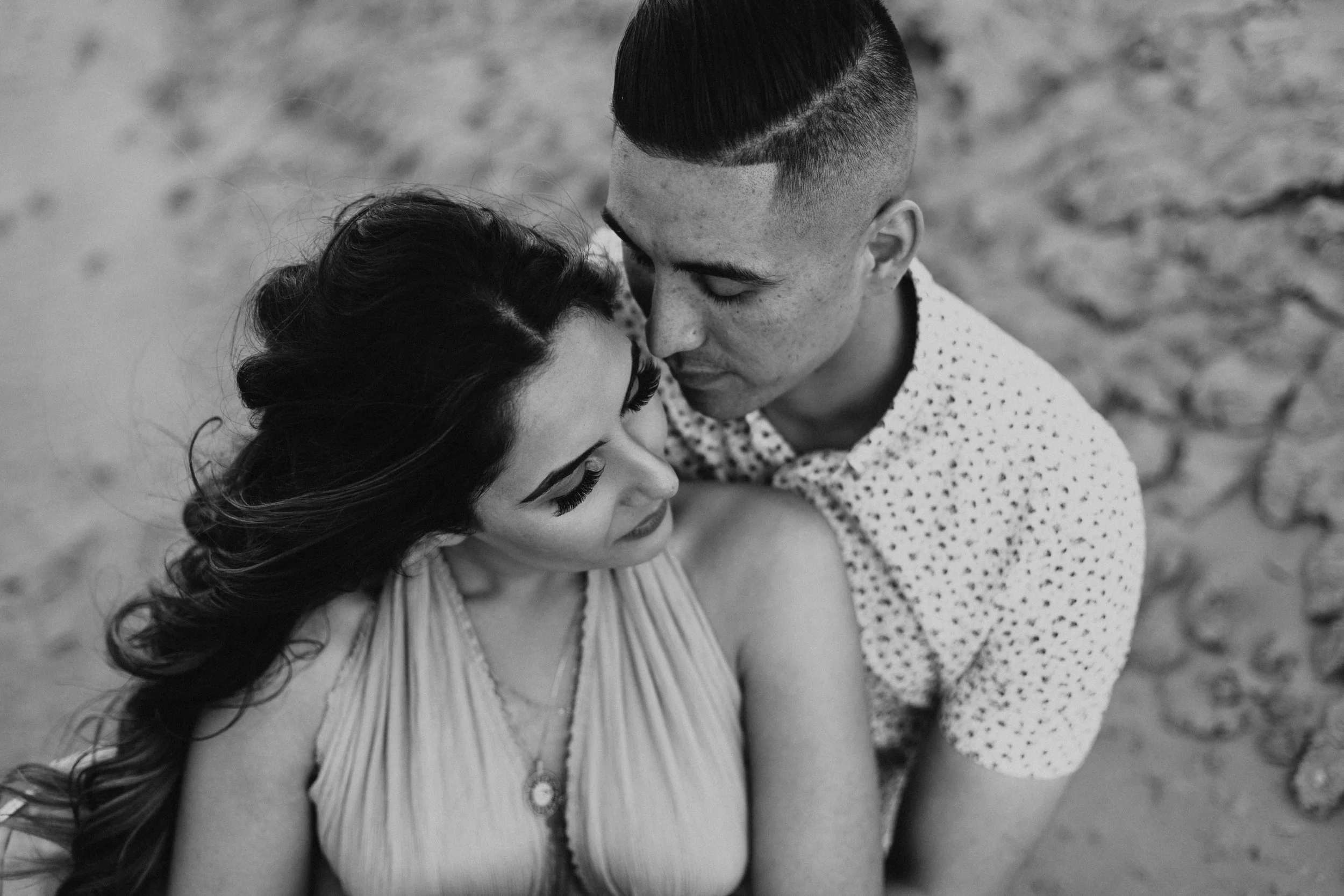 desert dunes engagement