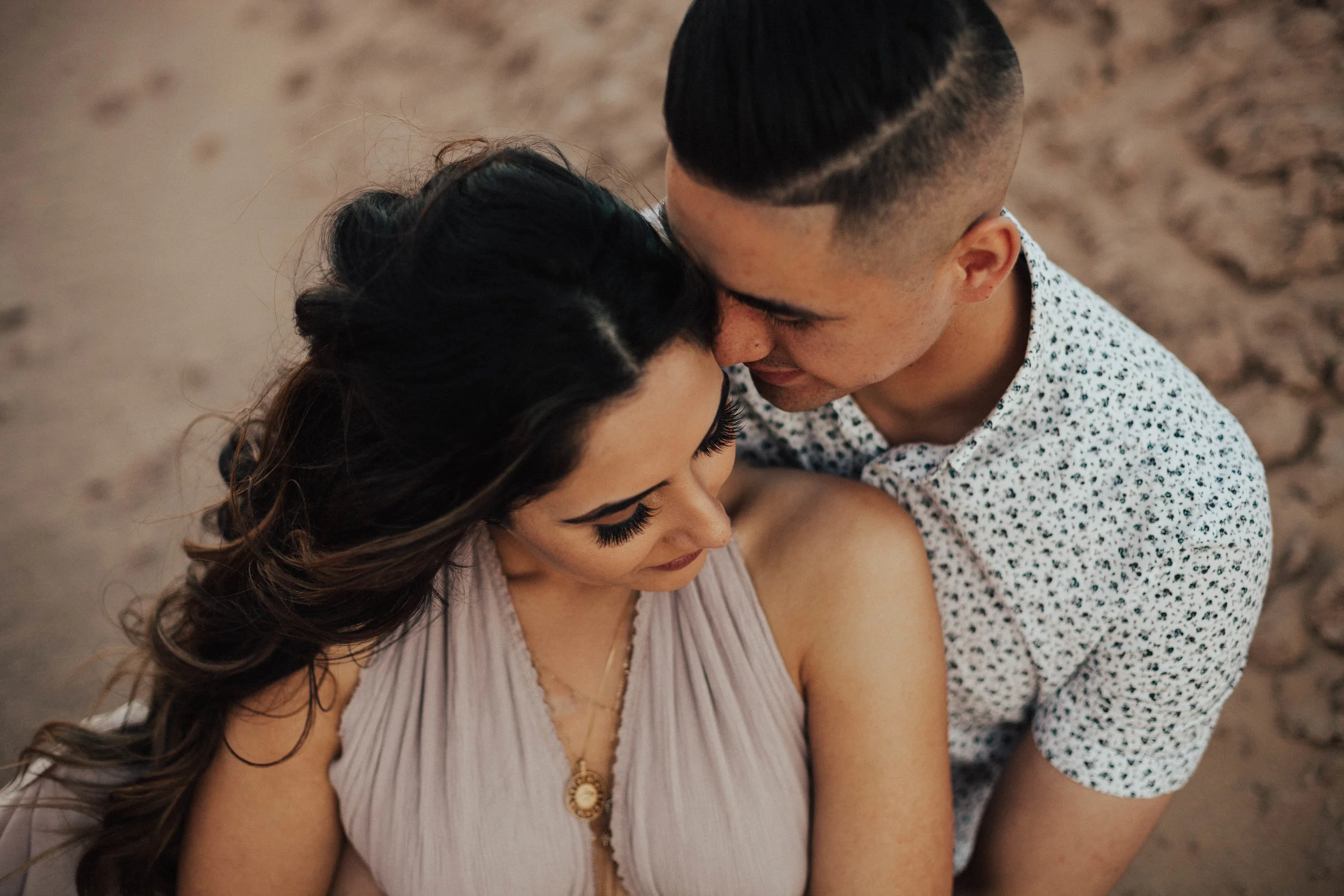 desert dunes engagement