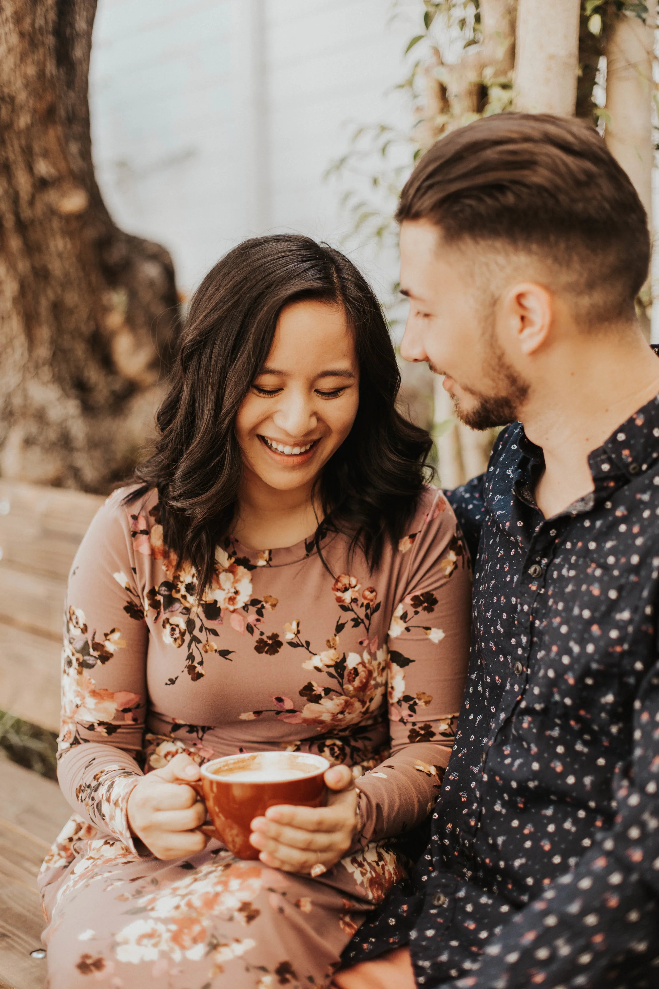 coffee shop engagement