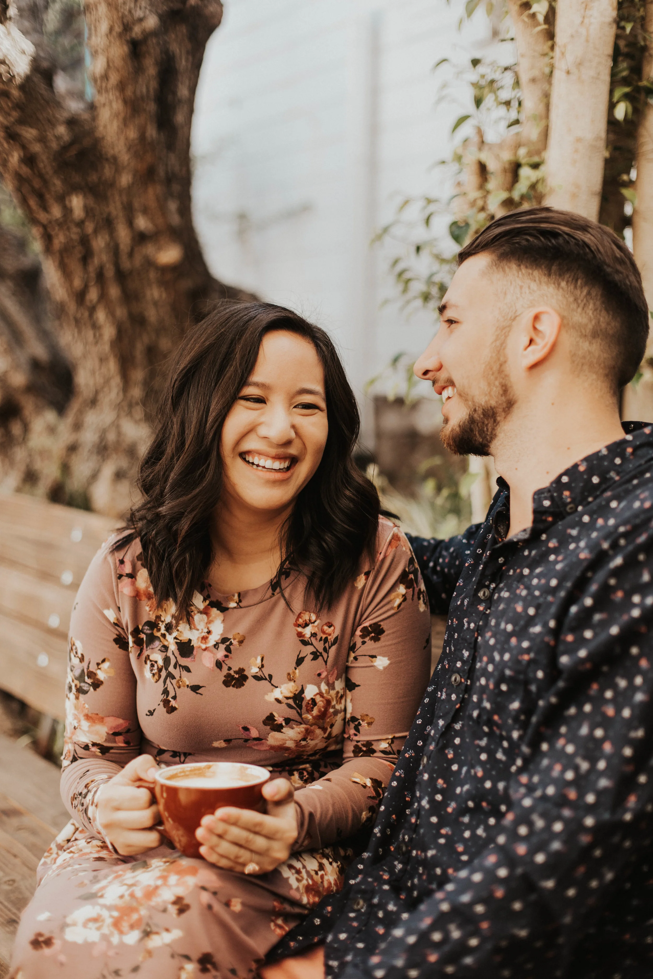 coffee shop engagement